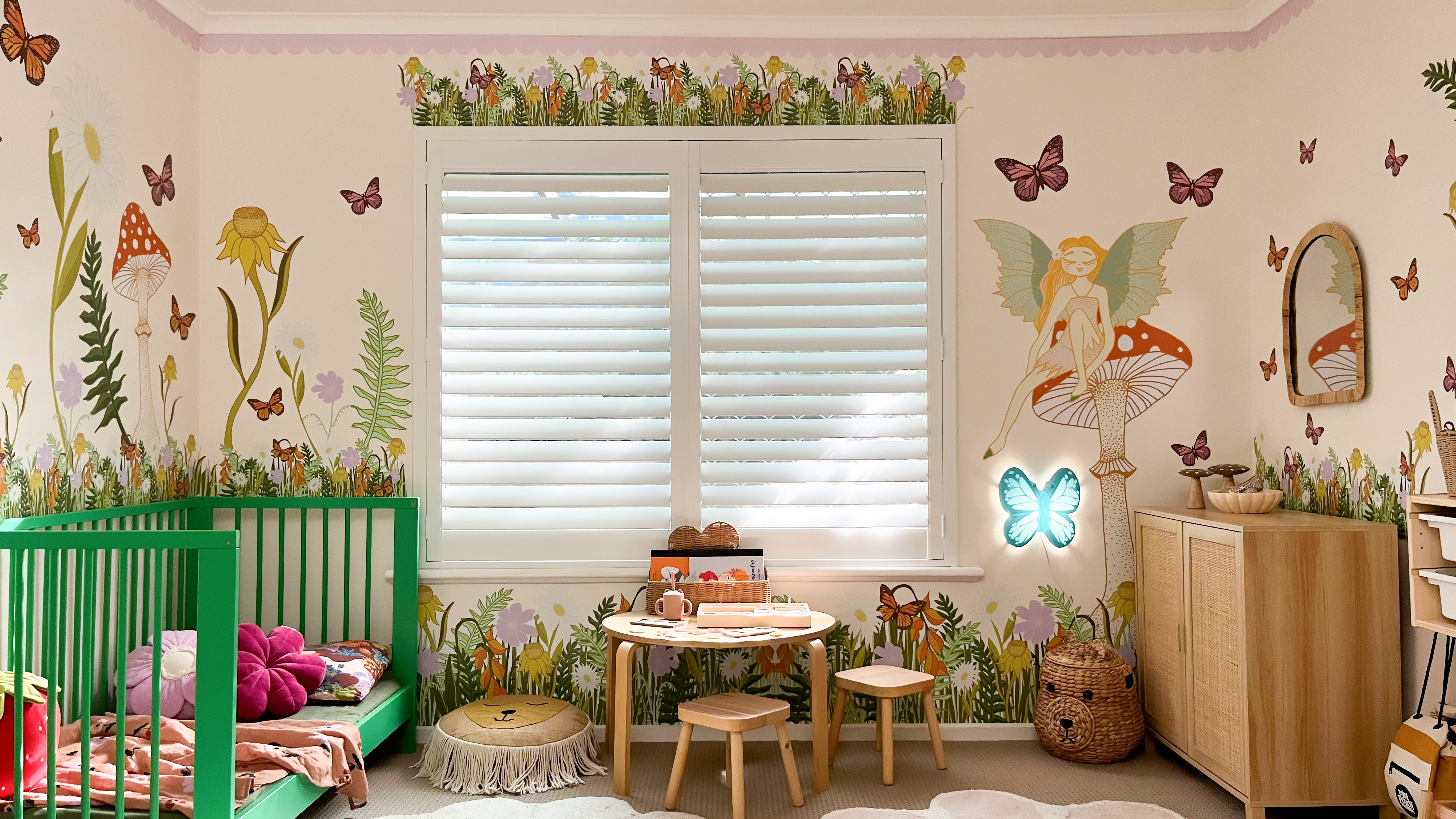 Decals Enchanted Garden Bedroom Makeover Pack