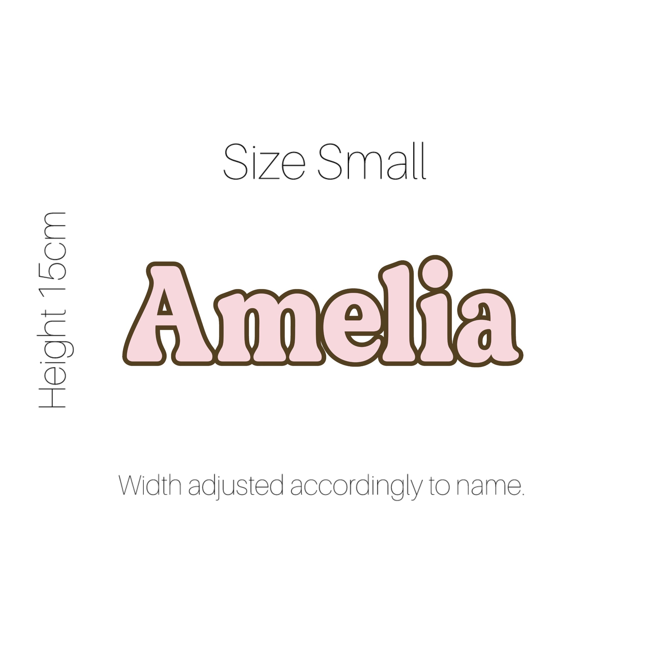 Decals Personalised Name