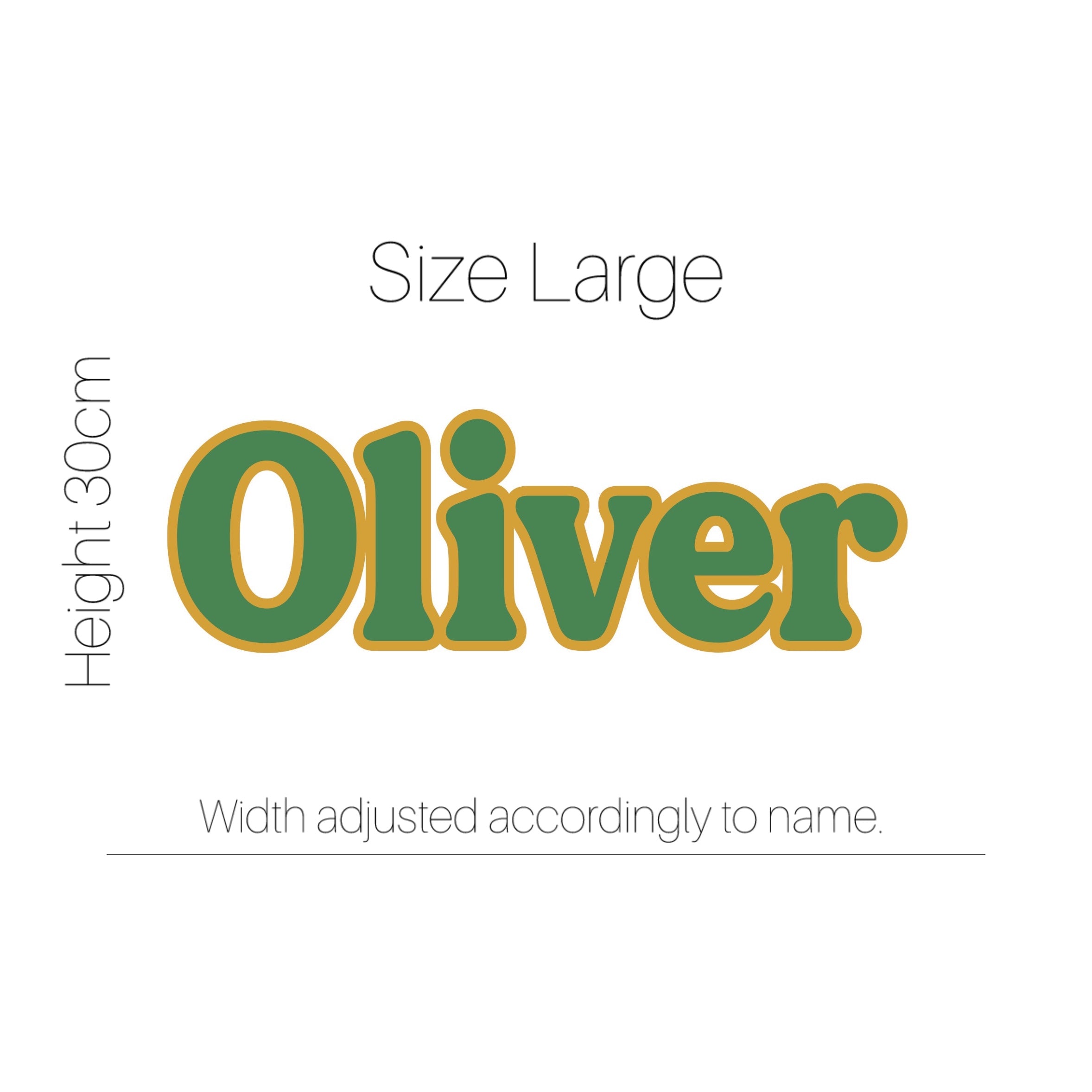 Decals Personalised Name