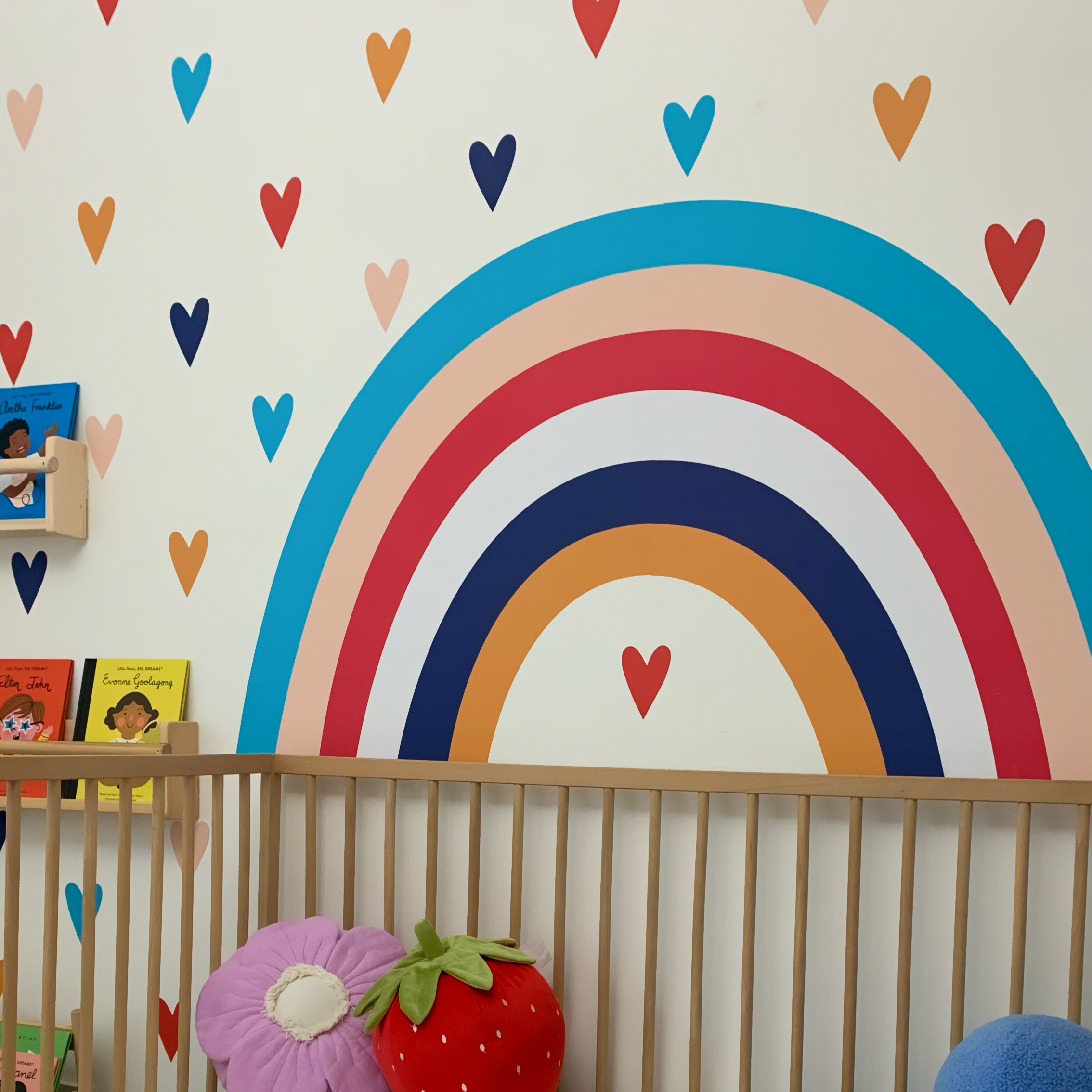 Decal Rainbow Heart