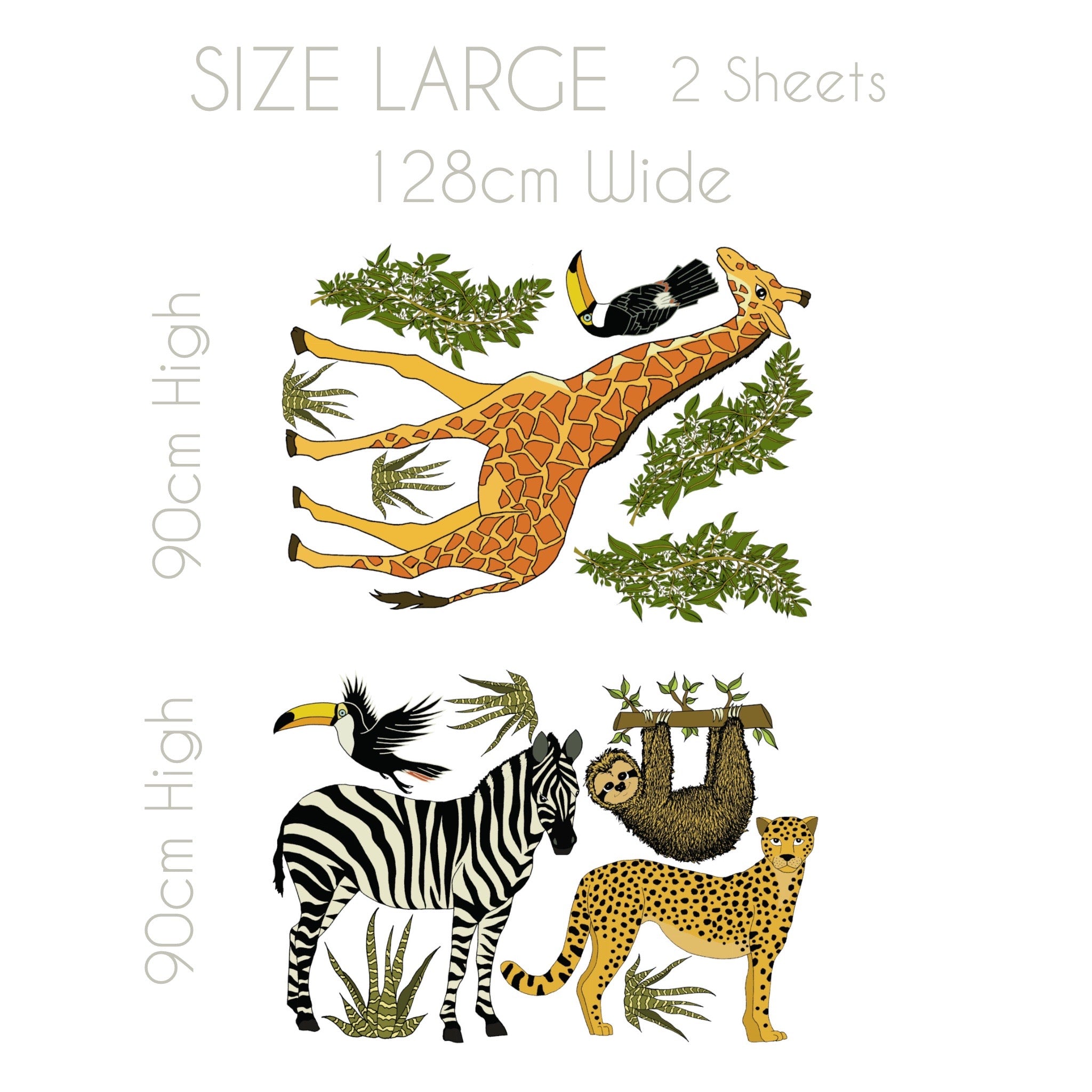 Decal Into The Wild Safari Pack