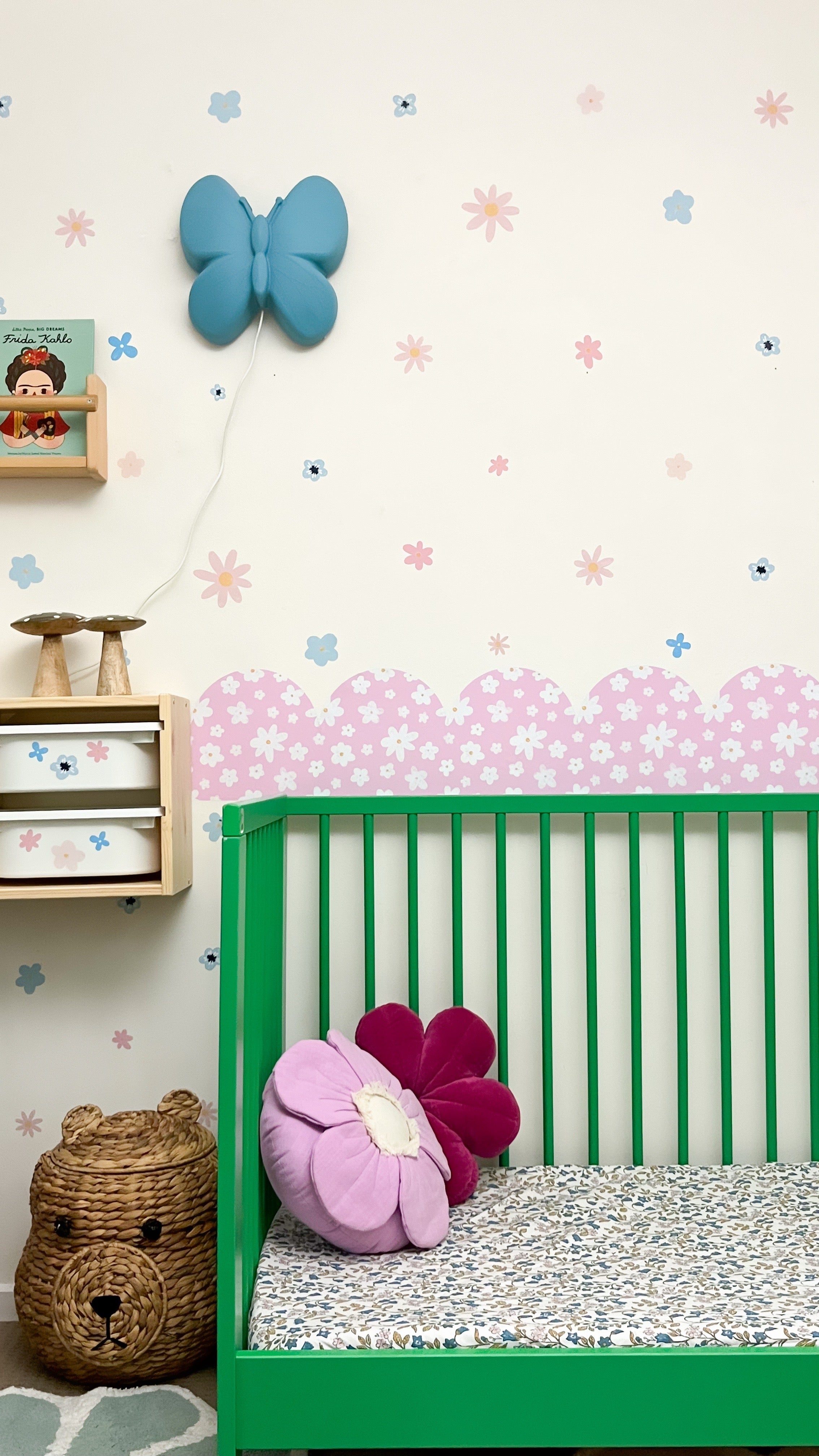 Decals Hello Pretty! Patterned Scalloped Border Decals