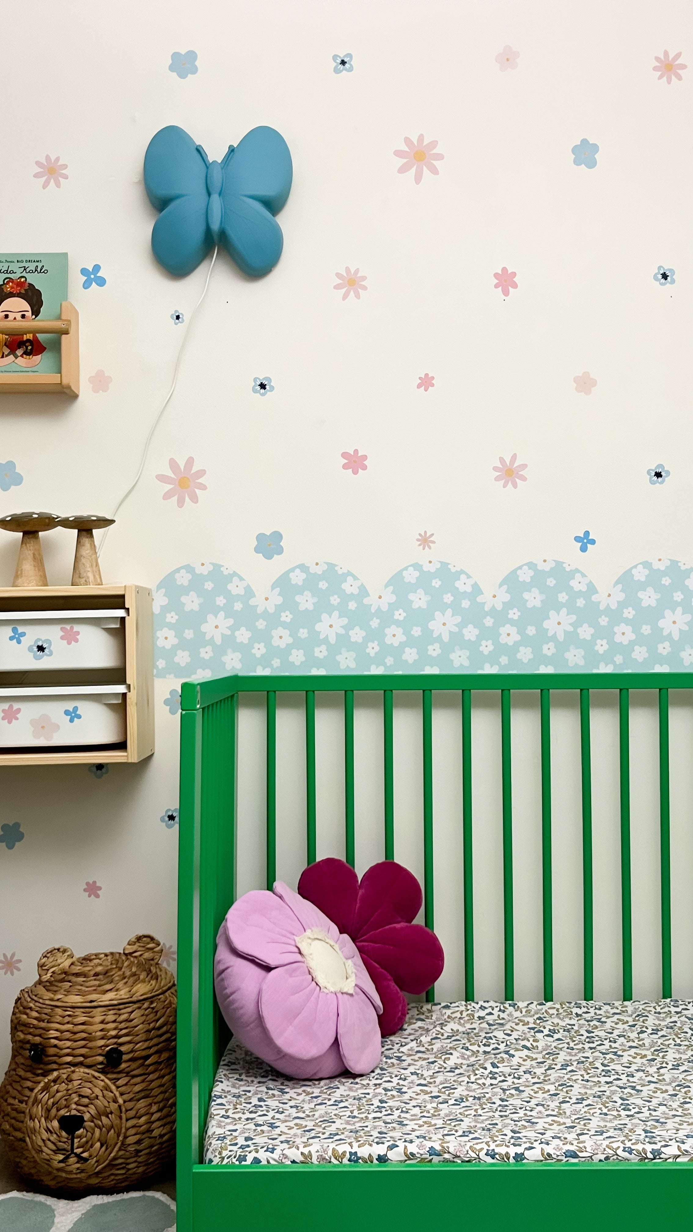 Decals Hello Pretty! Patterned Scalloped Border Decals