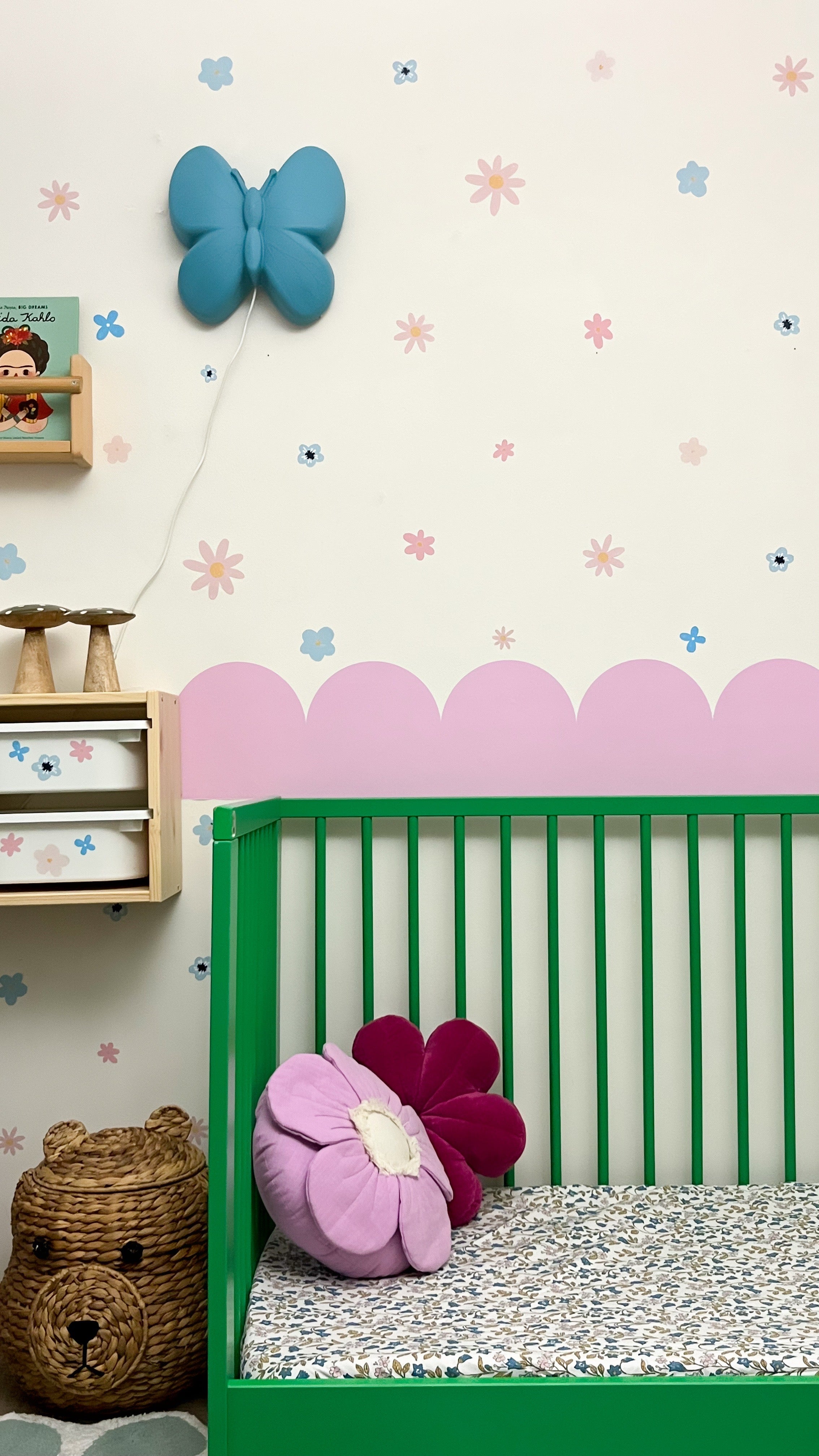 Decals Hello Pretty! Patterned Scalloped Border Decals
