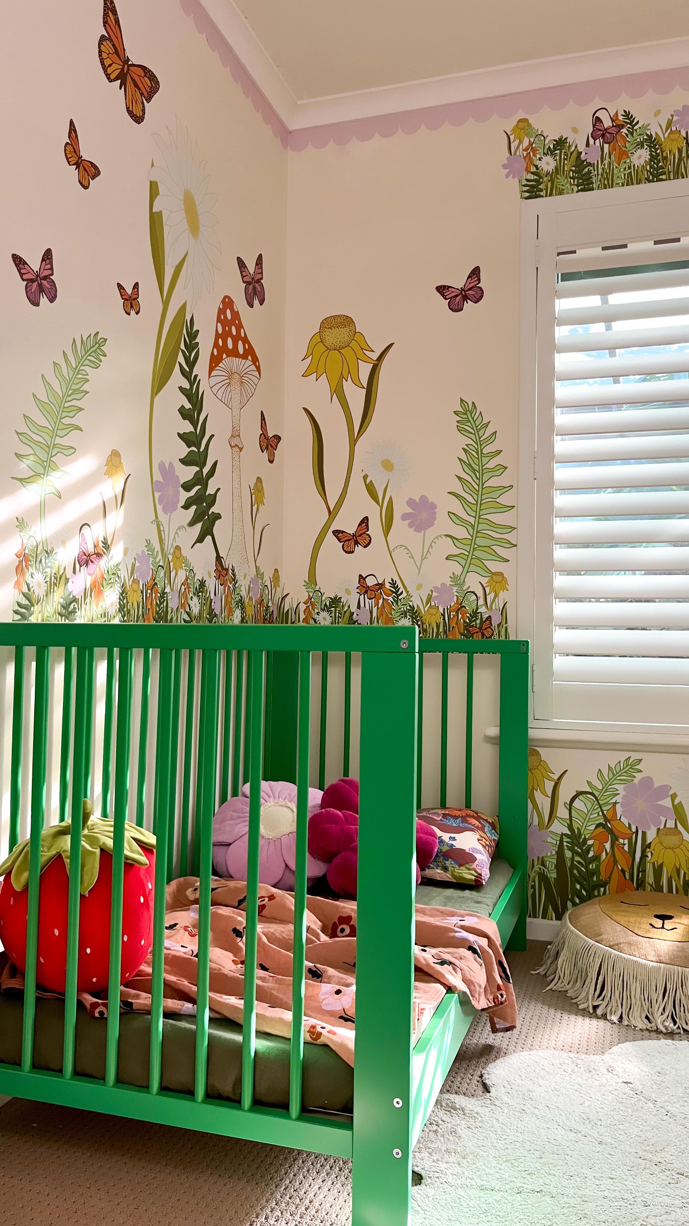 Decals Enchanted Garden Bedroom Makeover Pack