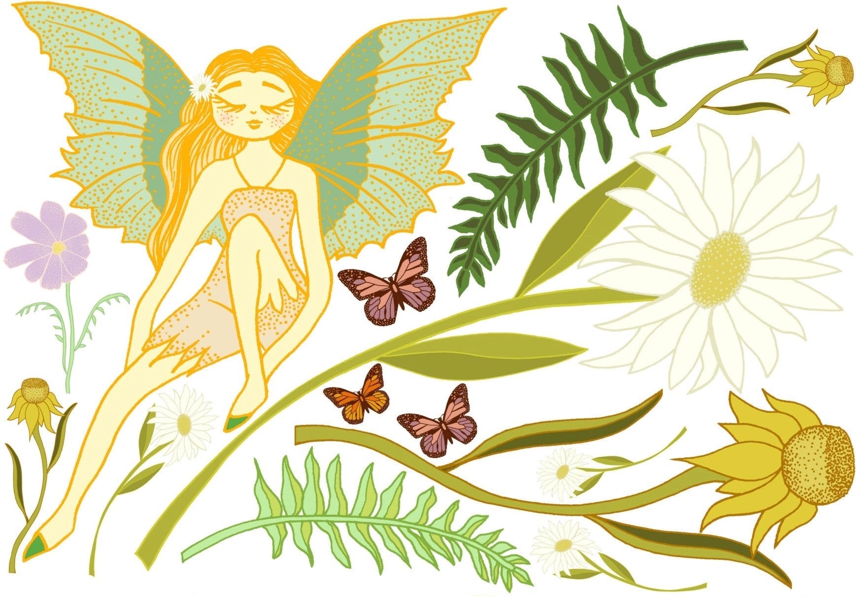 Decals Enchanted Garden Bedroom Makeover Pack