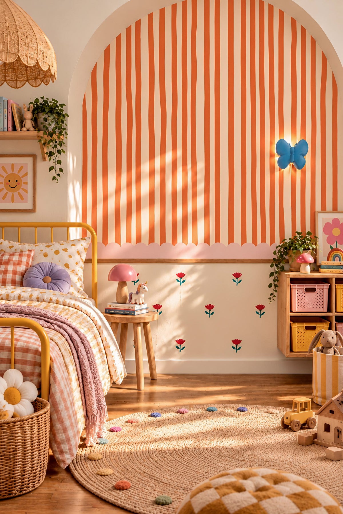 Decals - Hand Painted Stripes - Tuscan Clay