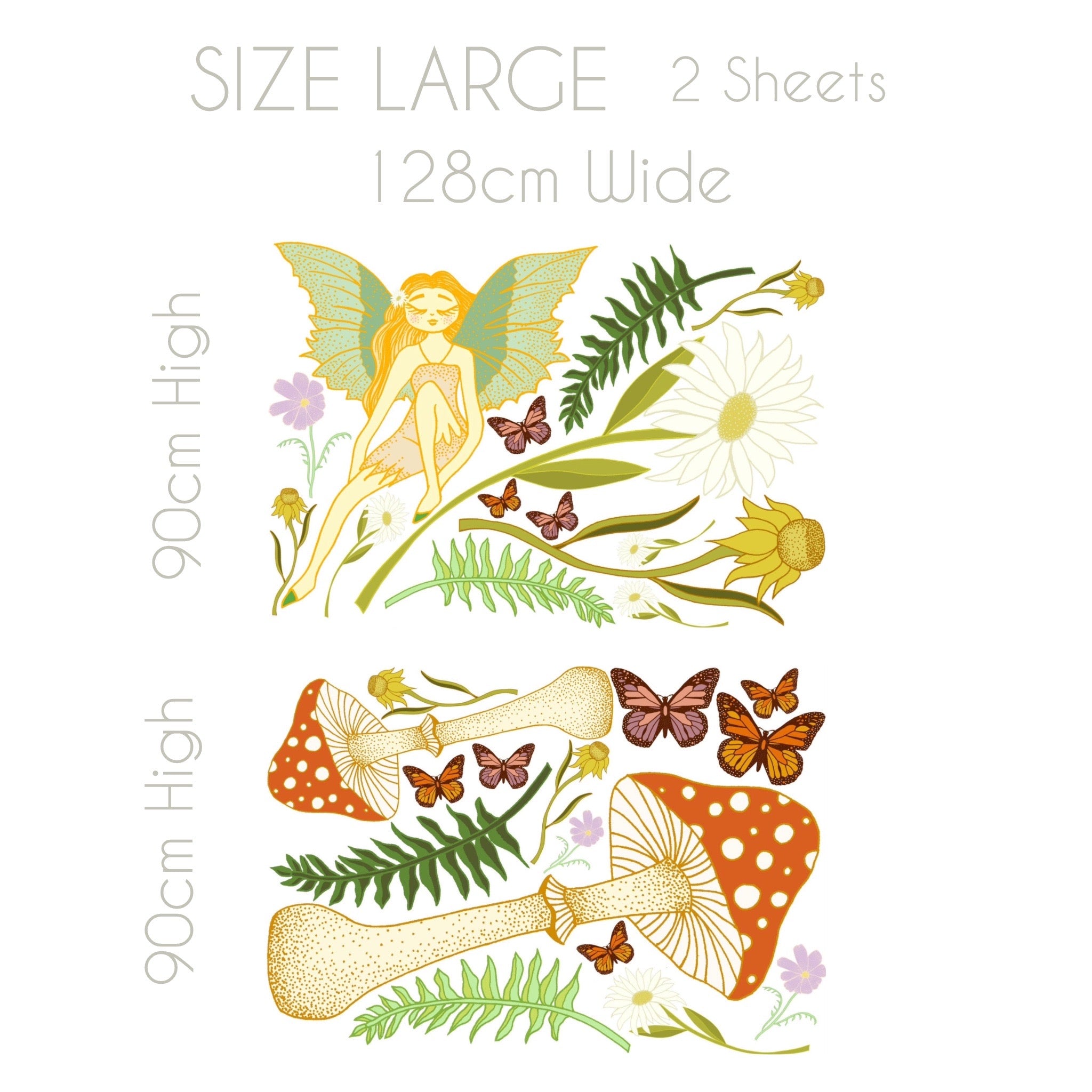 Decals Enchanted Garden