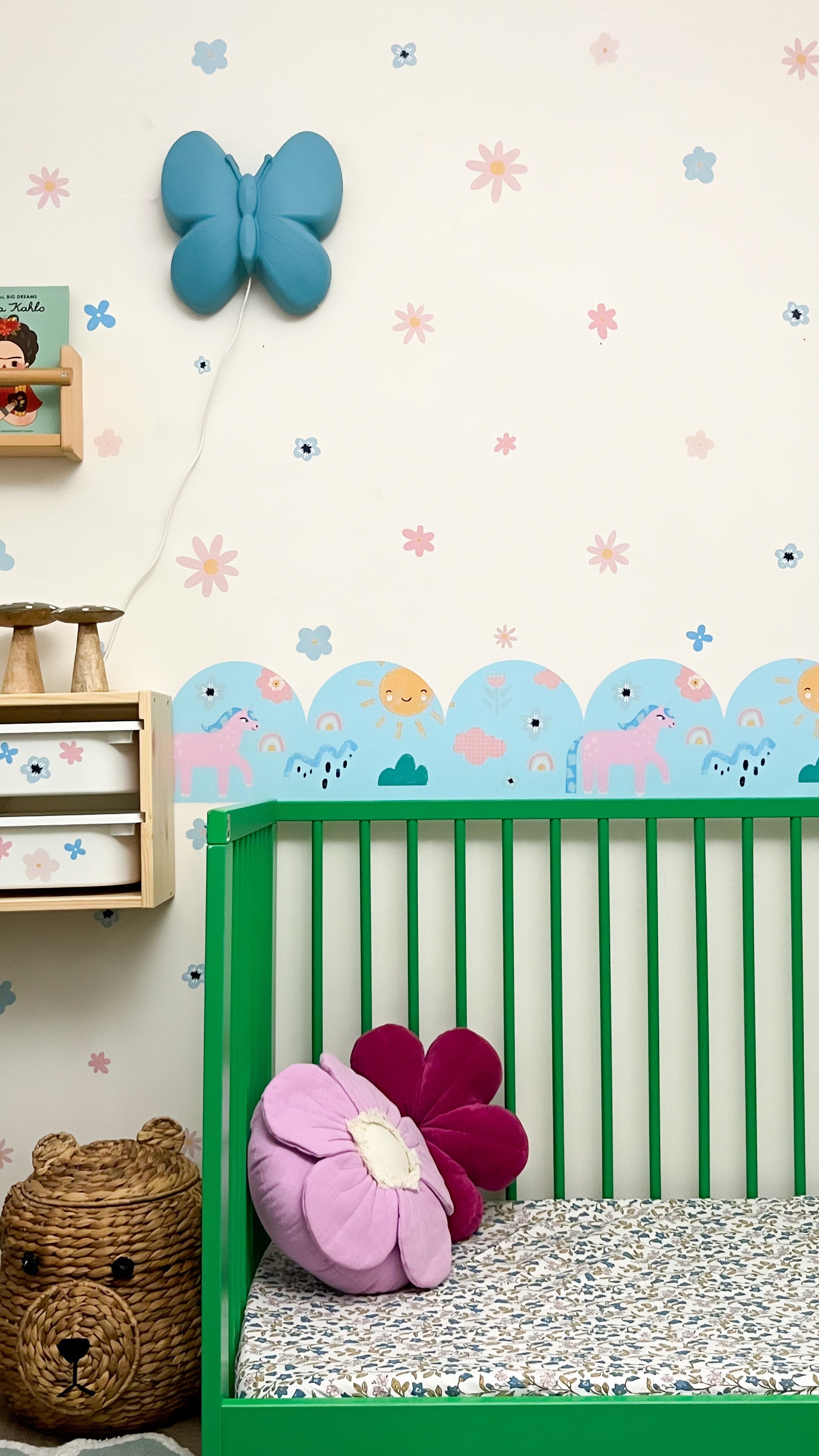 Decals Hello Pretty! Patterned Scalloped Border Decals