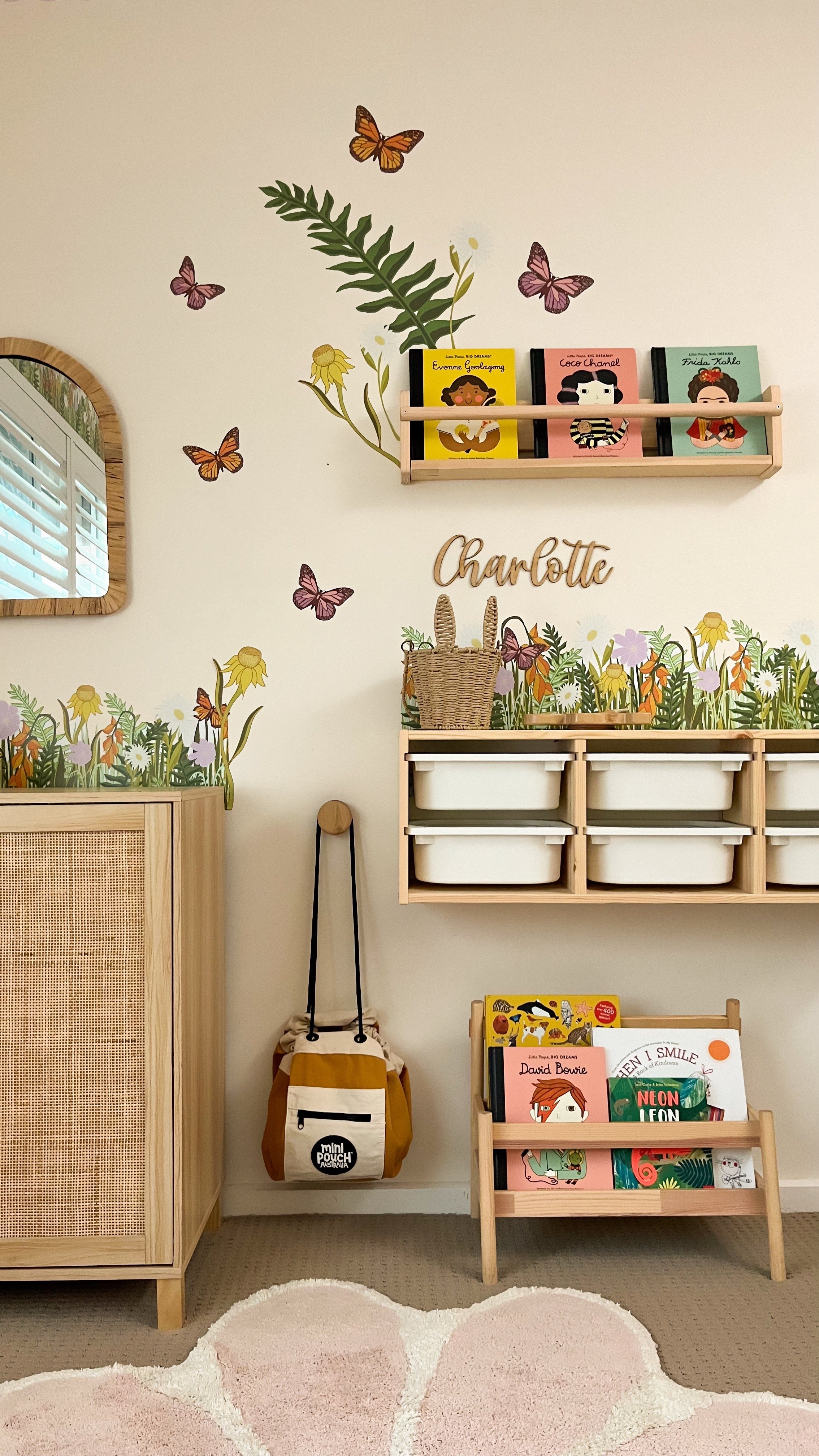 Decals Enchanted Garden Bedroom Makeover Pack