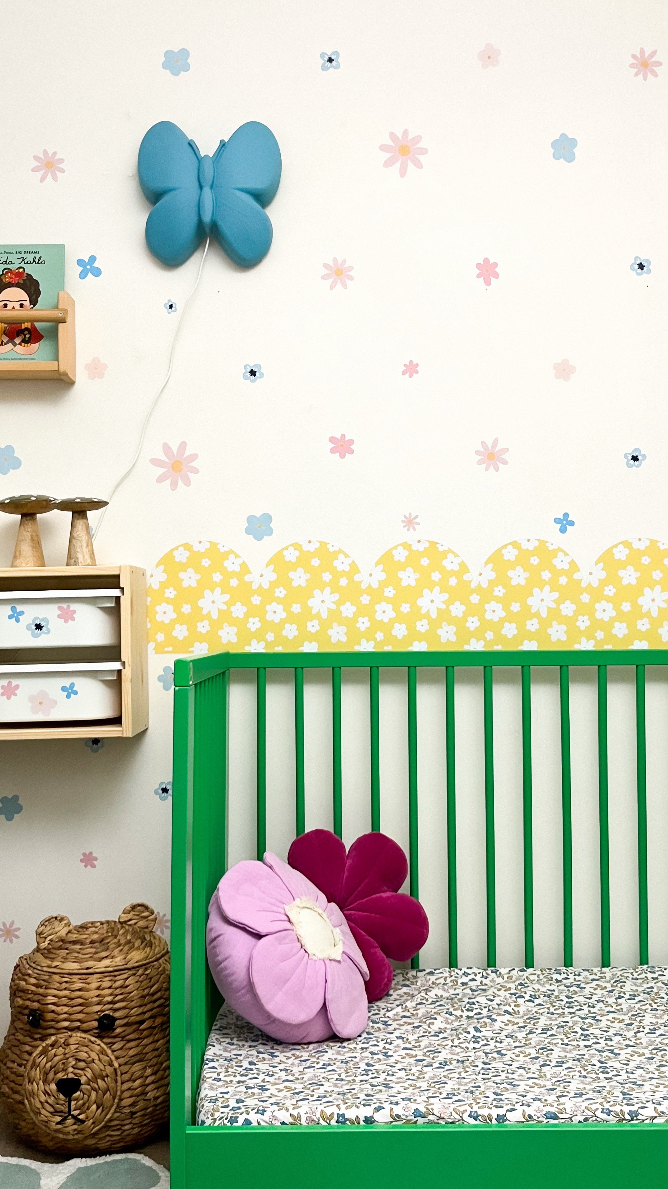 Decals Hello Pretty! Patterned Scalloped Border Decals