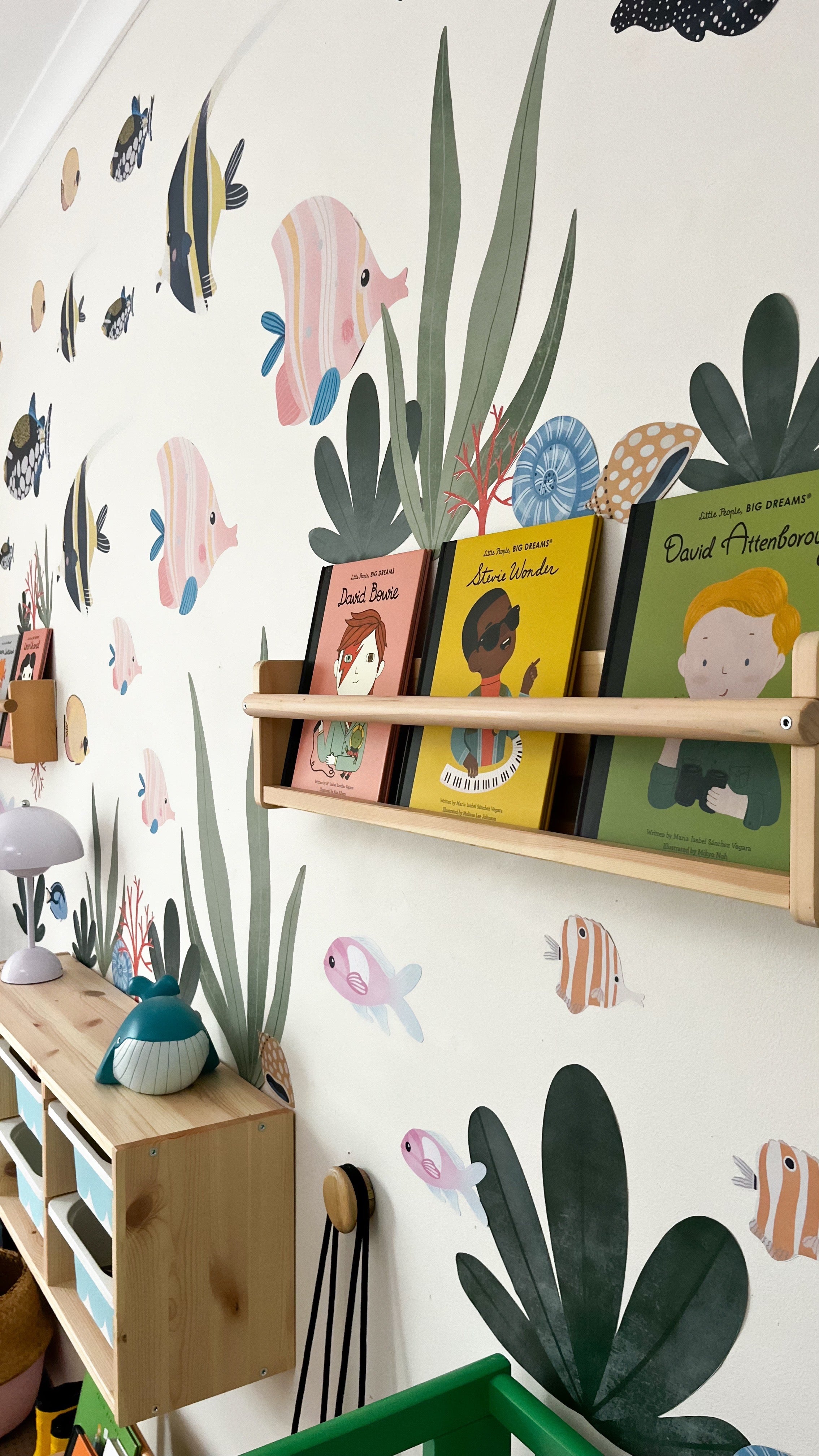 Decals Deep Sea Exotic Fish.