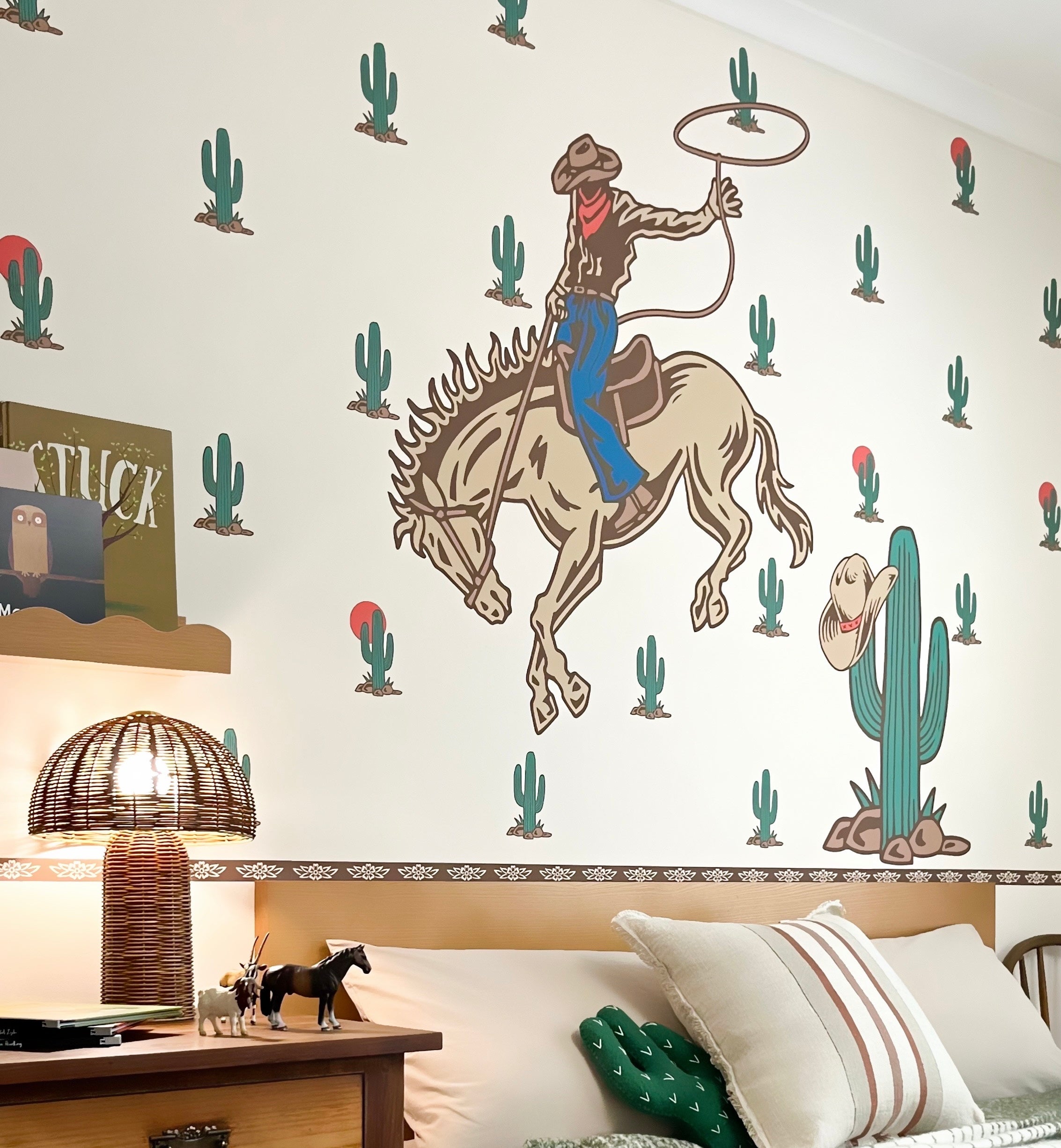 Decals - Western Collection Super Sized Cowboy