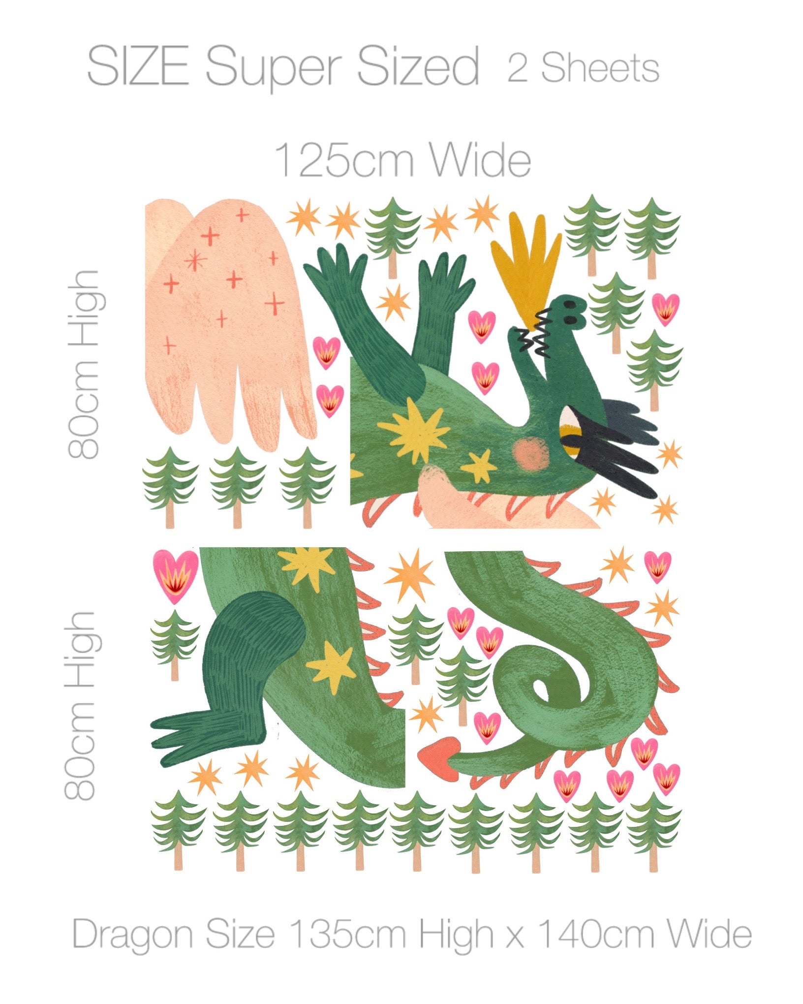 Decals Mystical Dragon - Drake