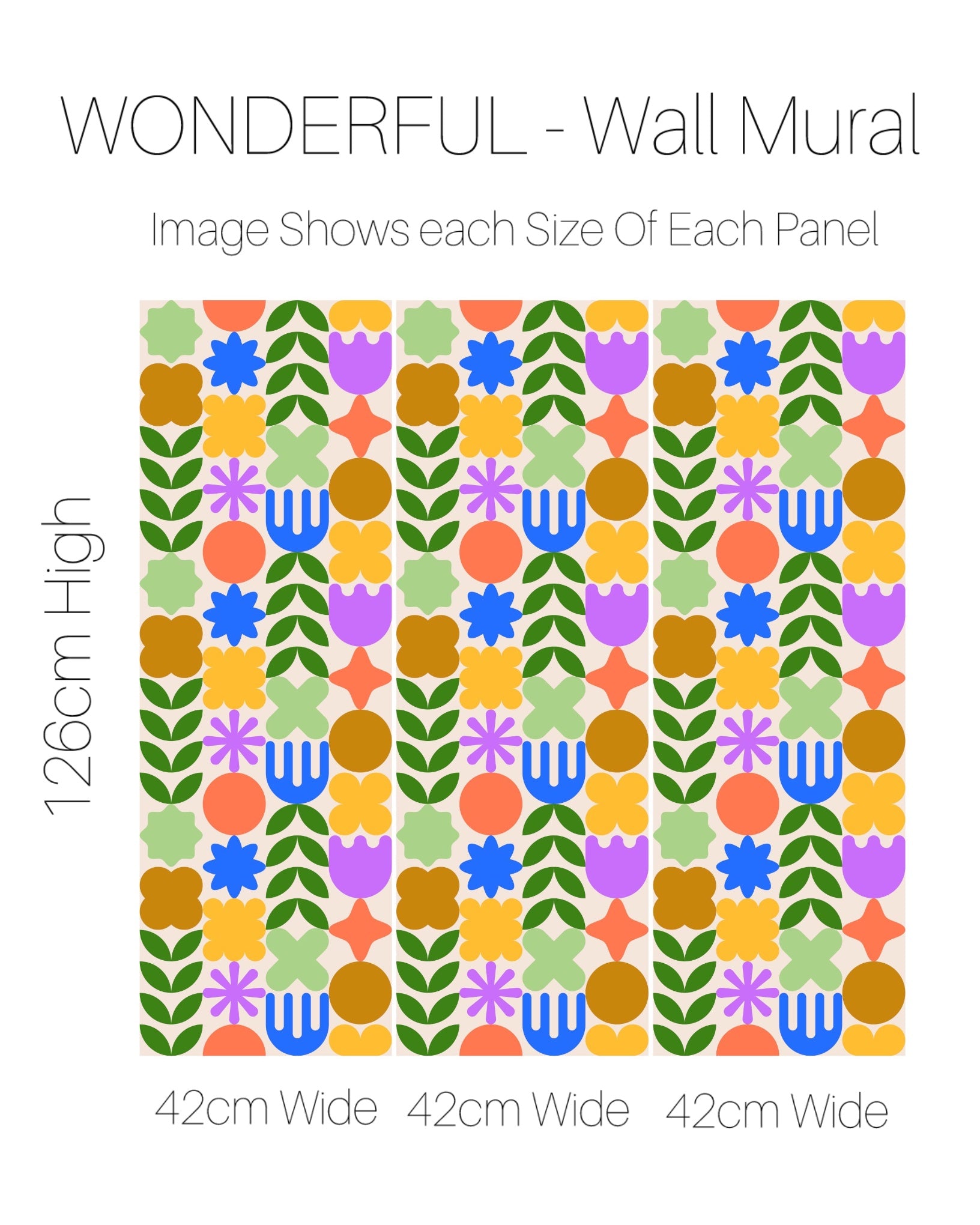 Decals Wonderful Wall Mural