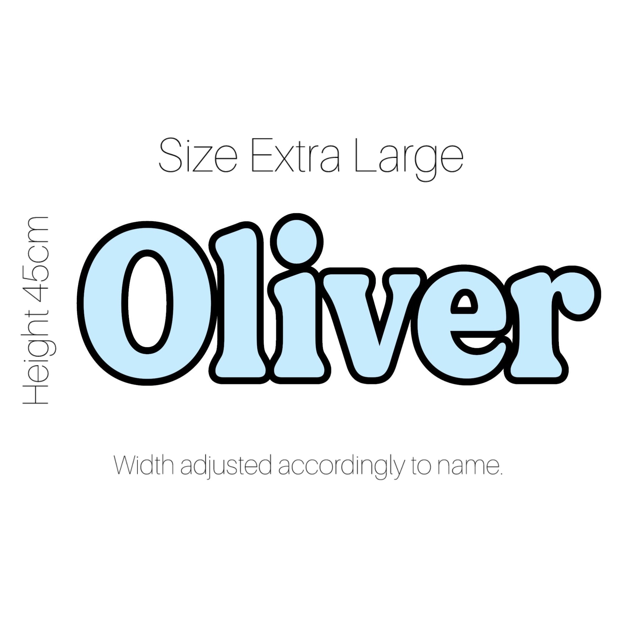 Decals Personalised Name