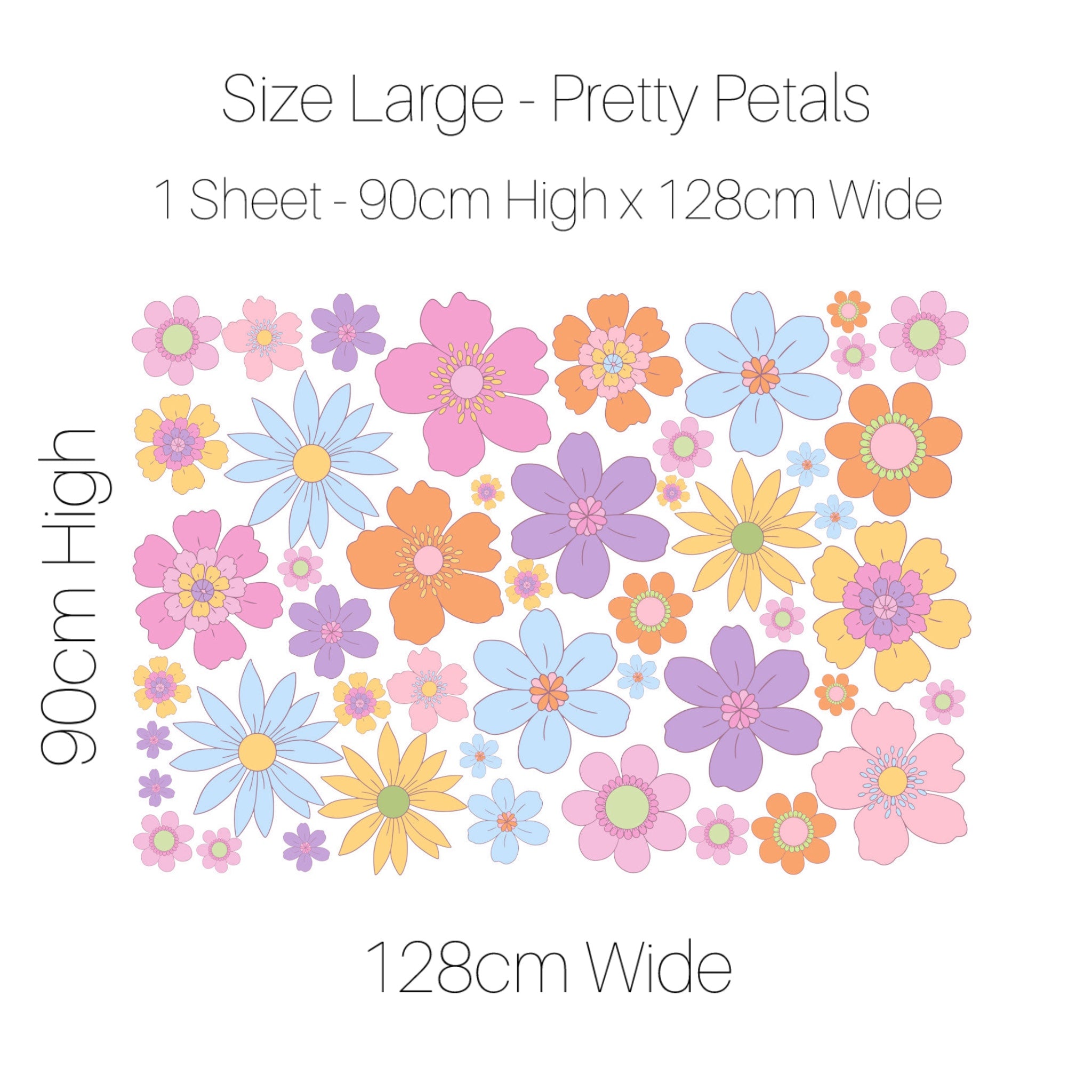 Decals Pretty Petals