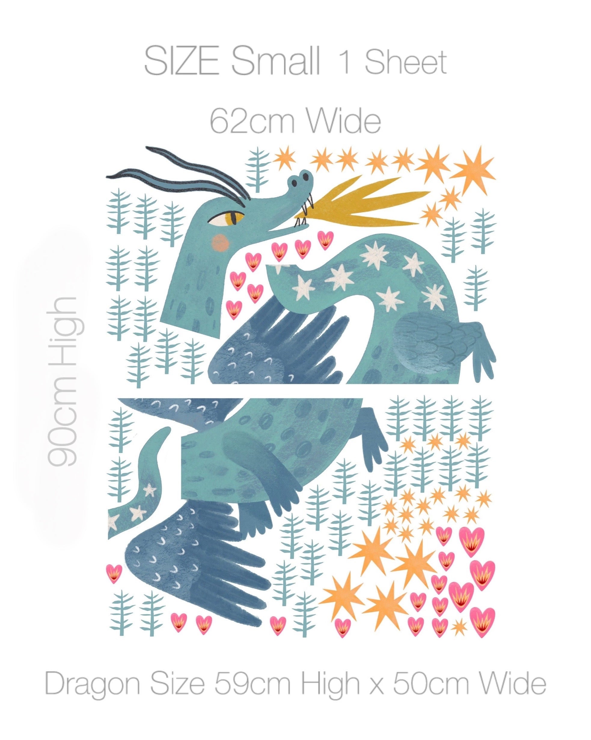 Decals Mystical Dragon - Falkor