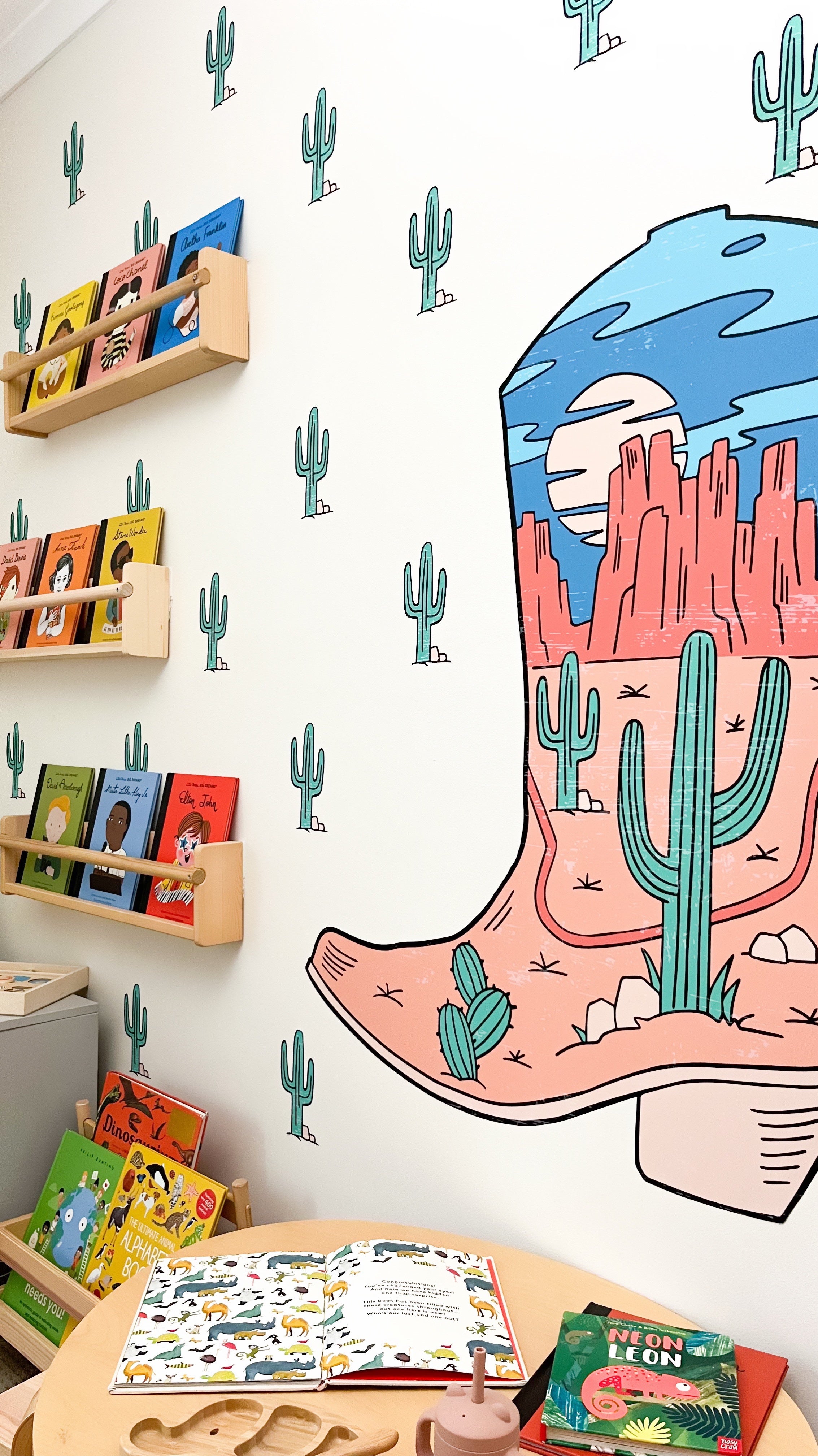 Decals - Western Collection Super Sized Cowboy Boot