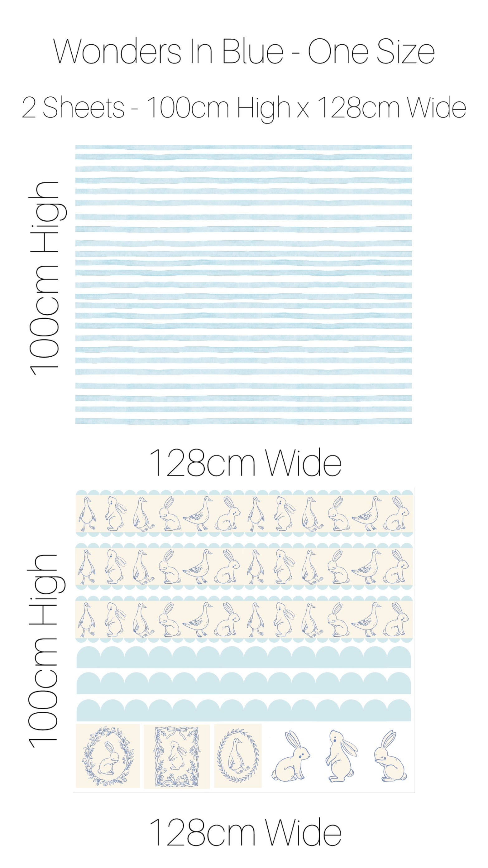 Decals - Wonders In Blue