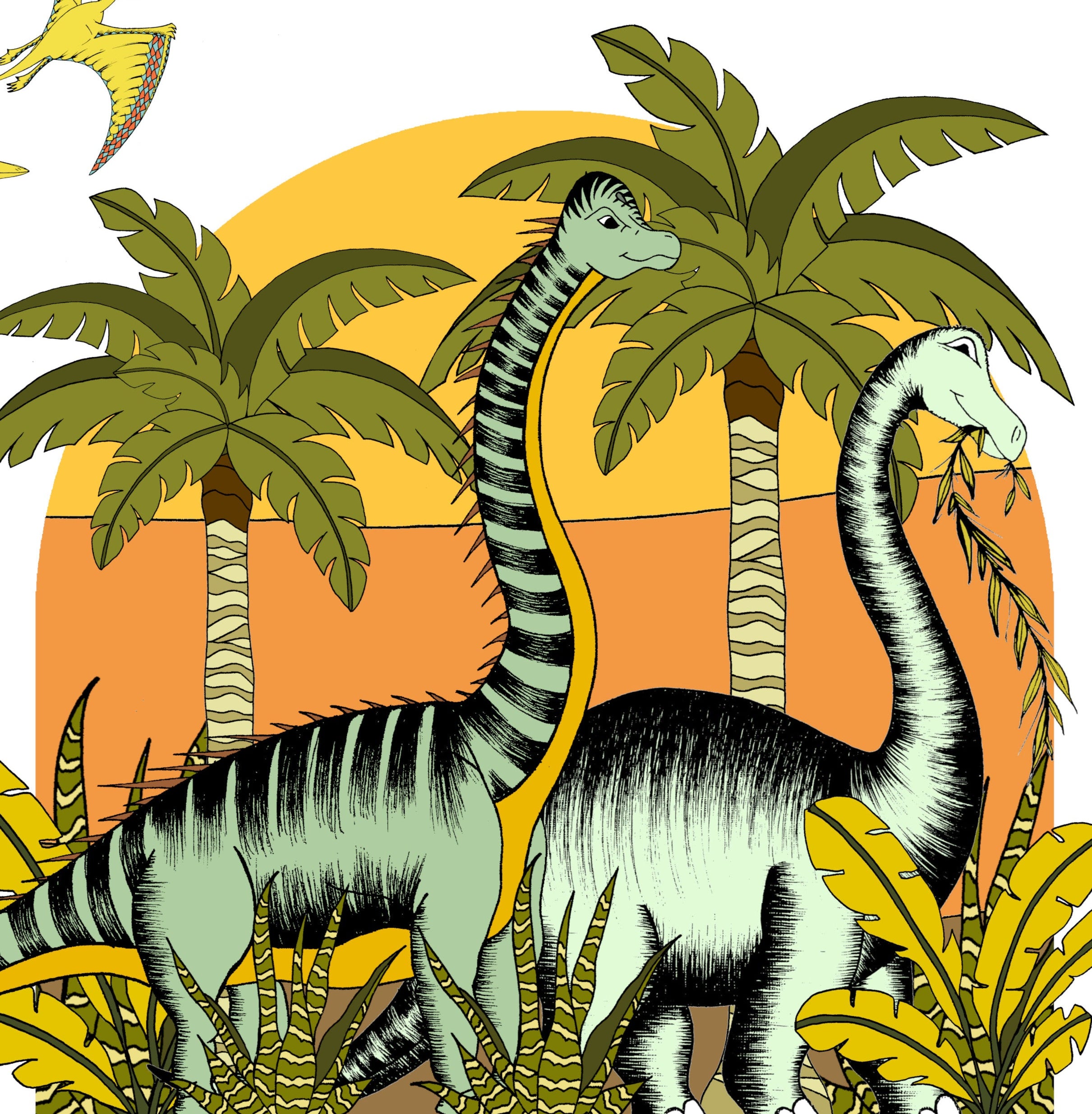 Decals - Arch Jungle Dinosaurs
