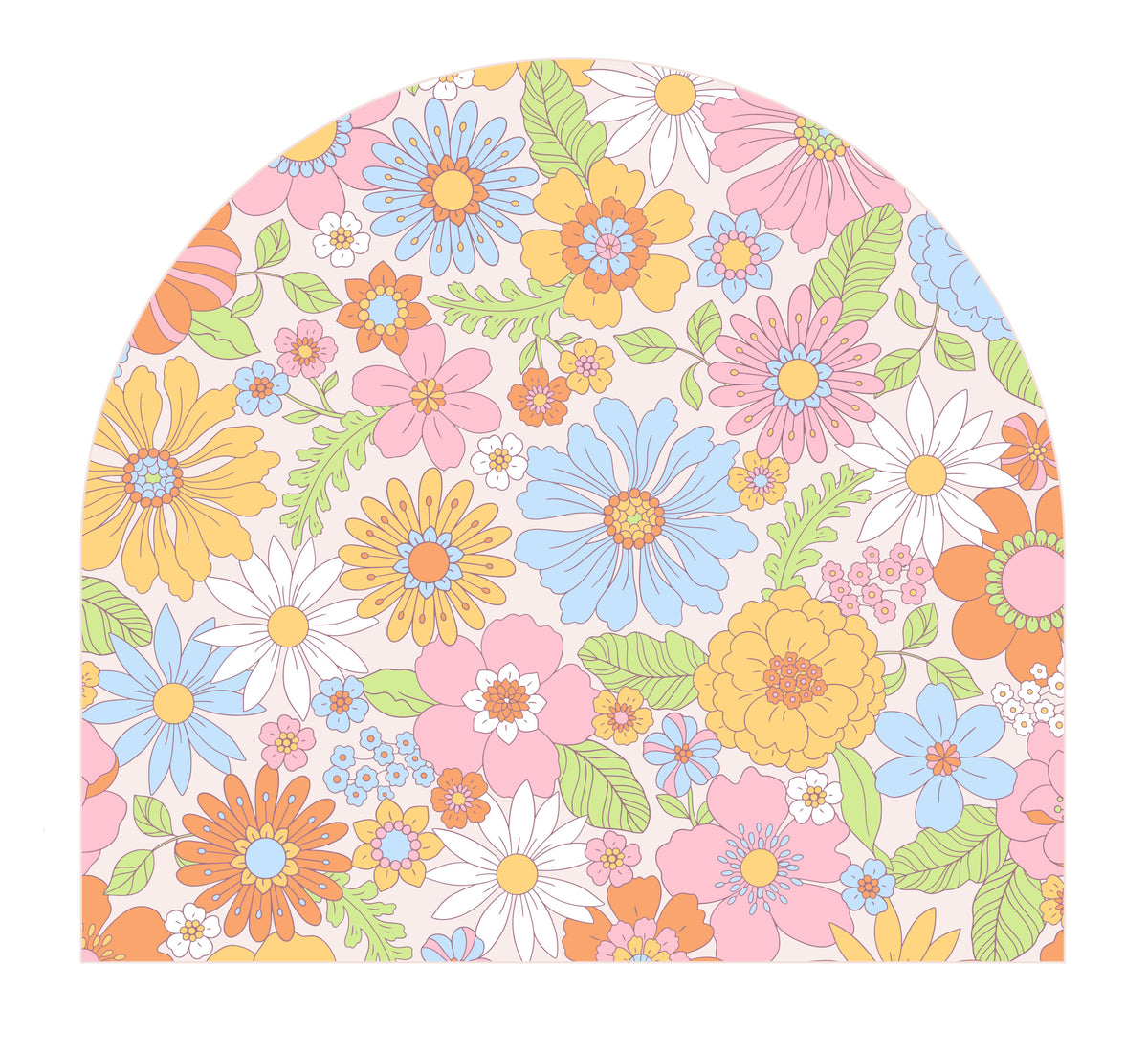 Decals - Arch Flower Child