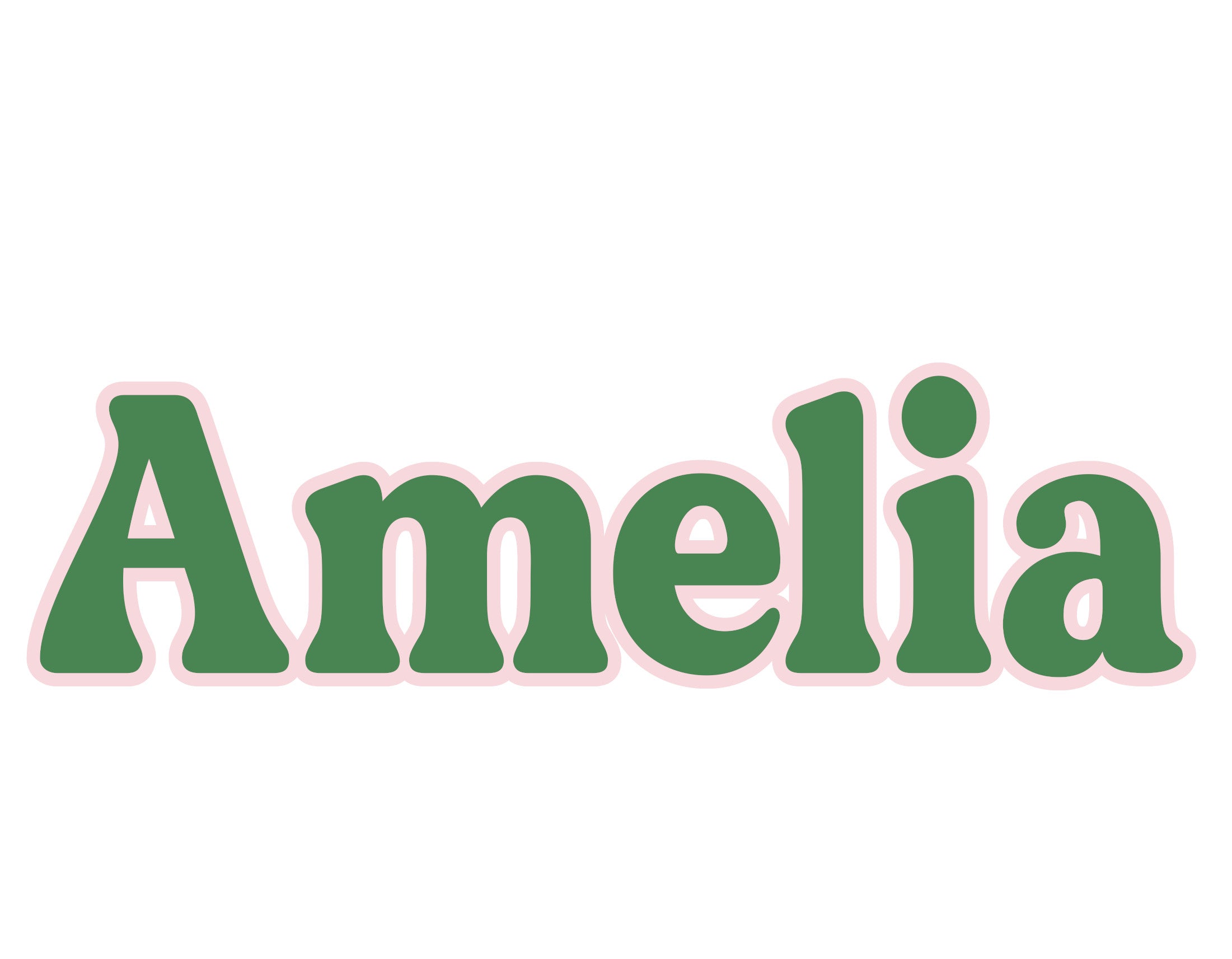 Decals Personalised Name