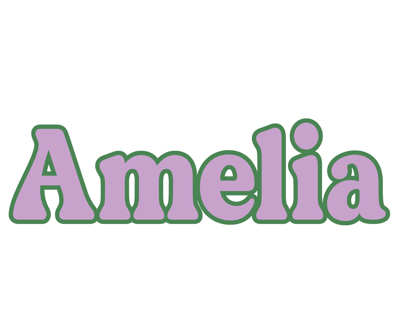 Decals Personalised Name