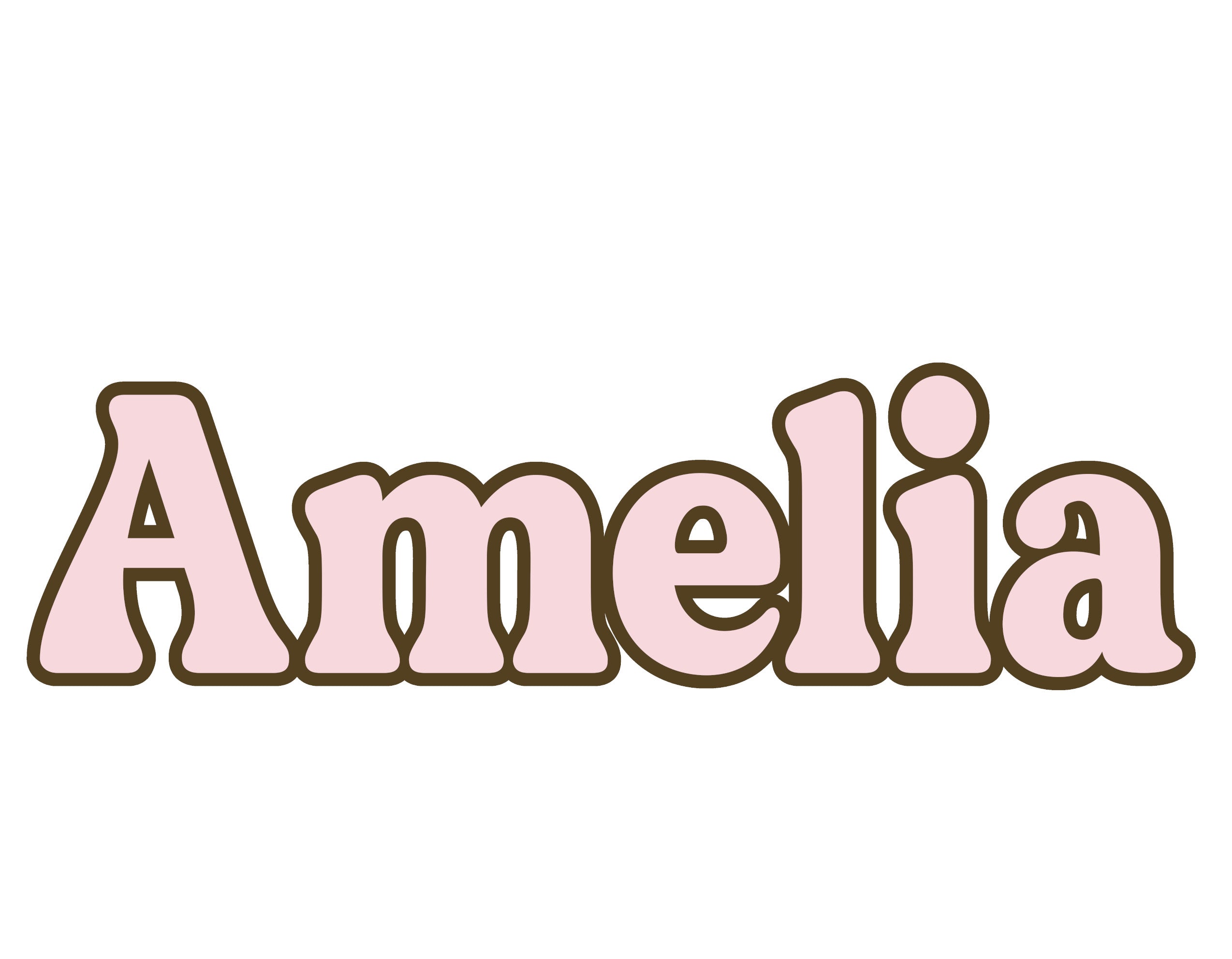 Decals Personalised Name