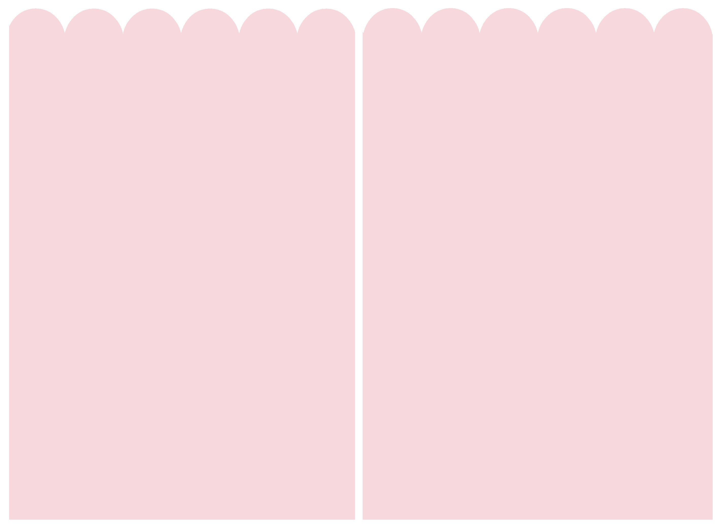 Decals Scalloped Wall Panel - All Colours