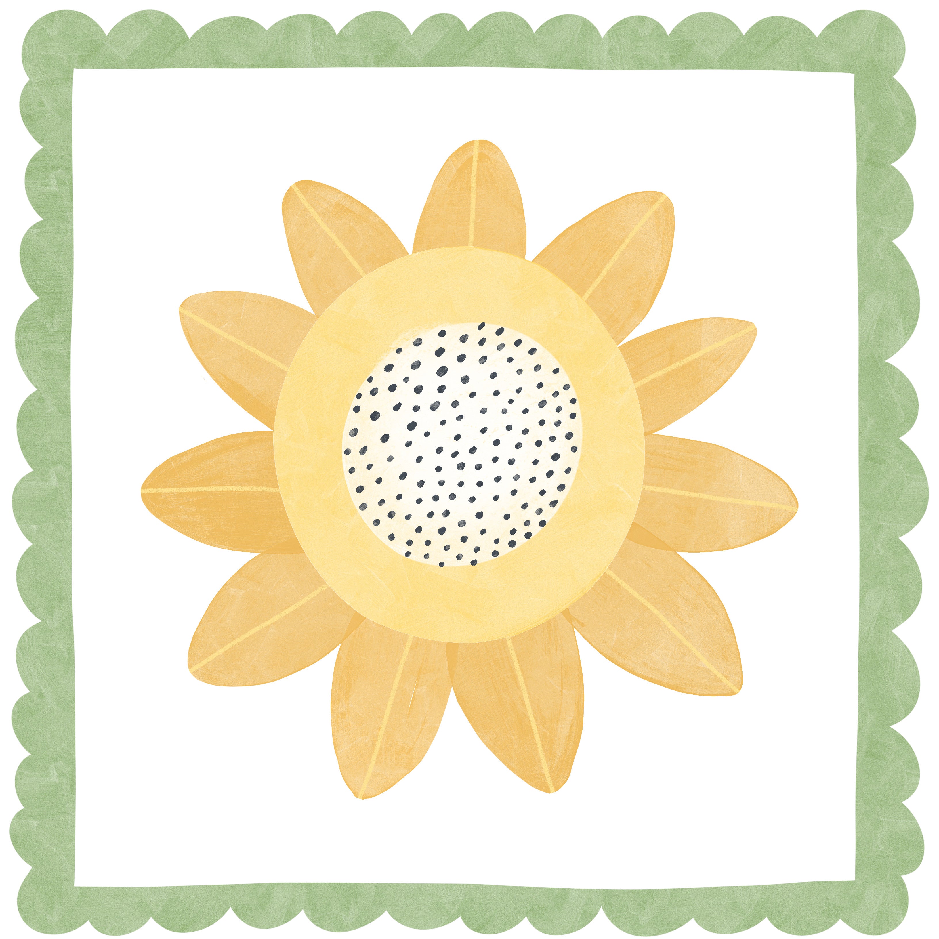 Print - Sunflower - Square Print