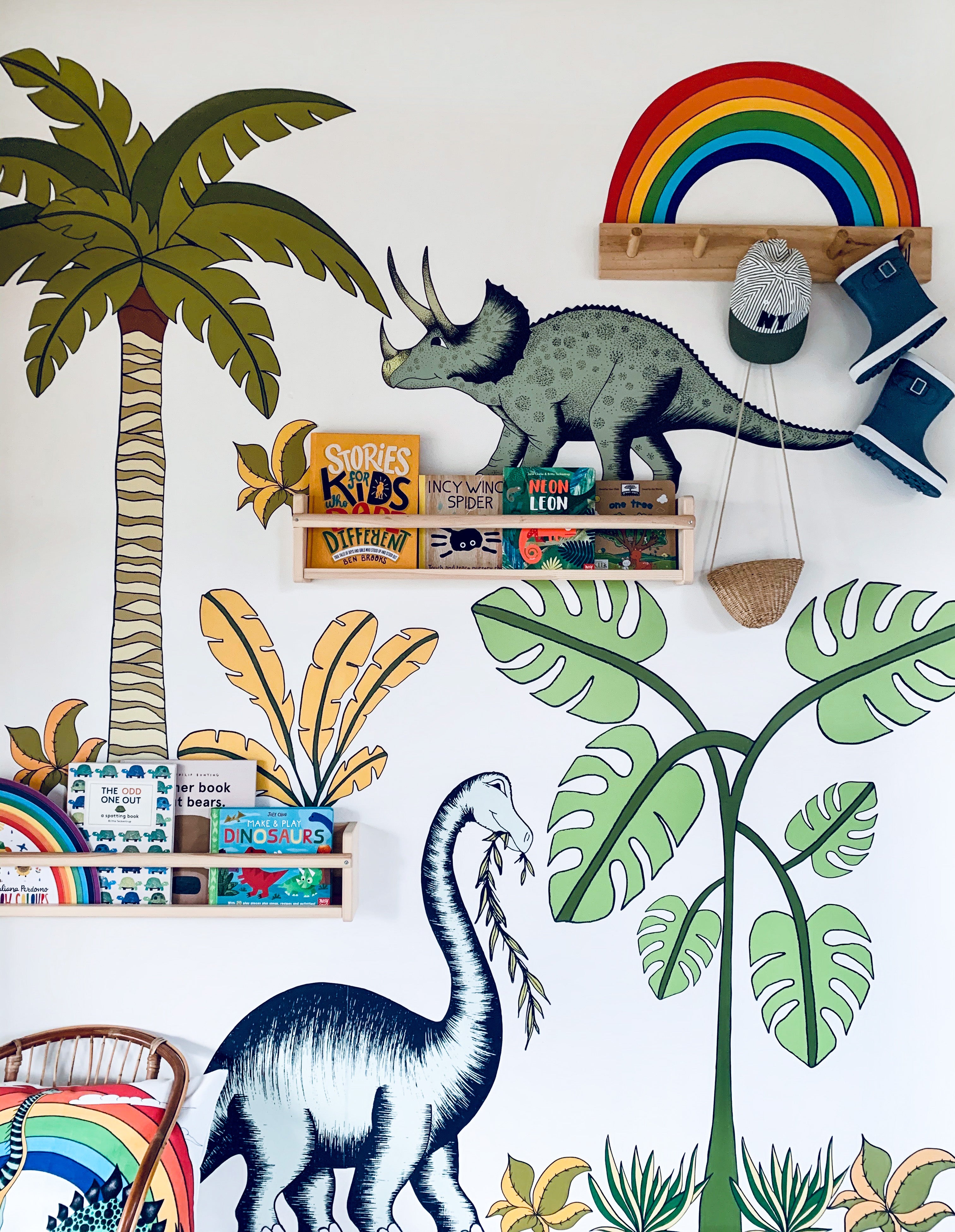 Decal Jungle Dino & Palm Selection Pack