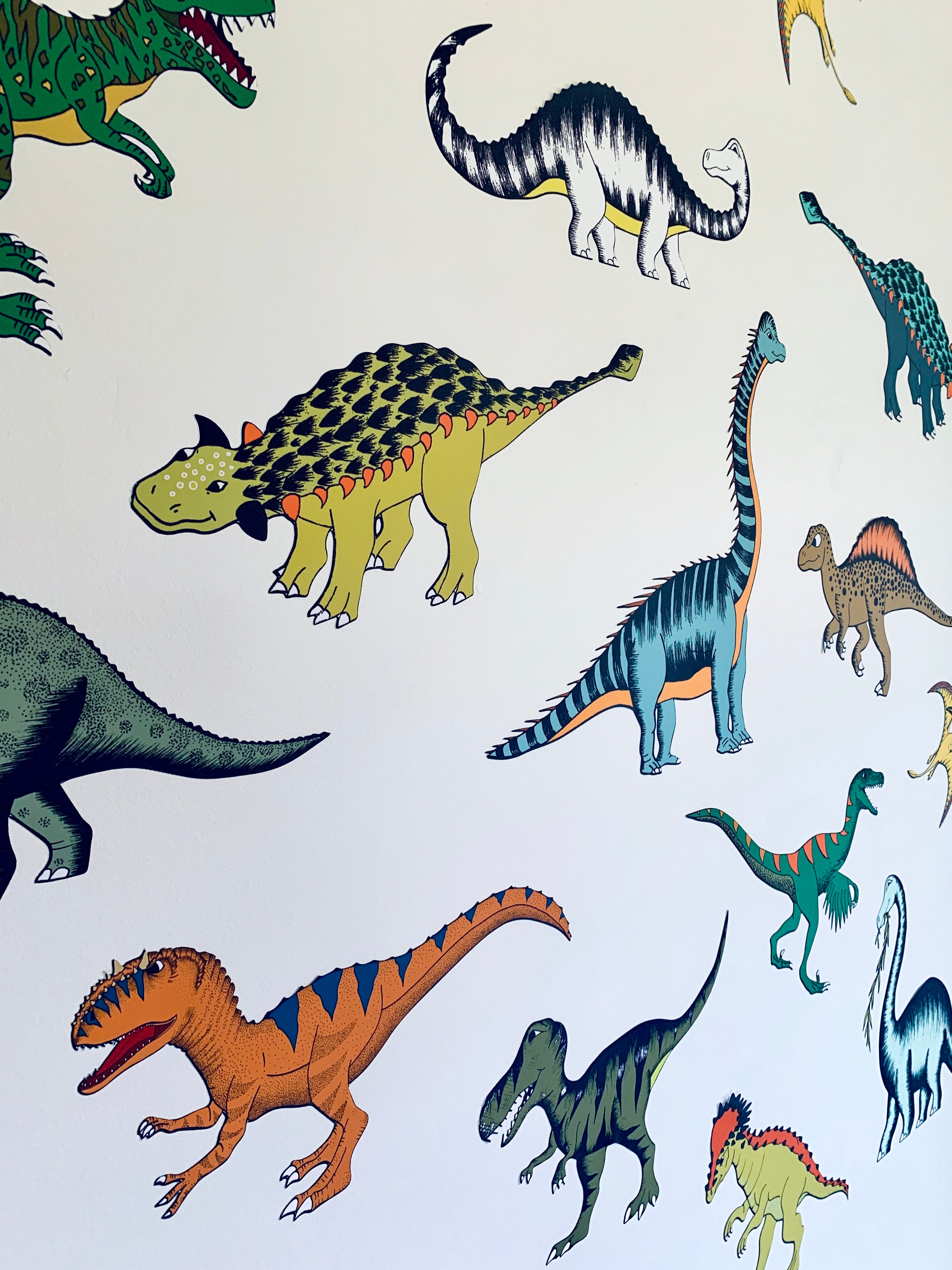 Decals - Dinosaur Mini's - 18 Pack