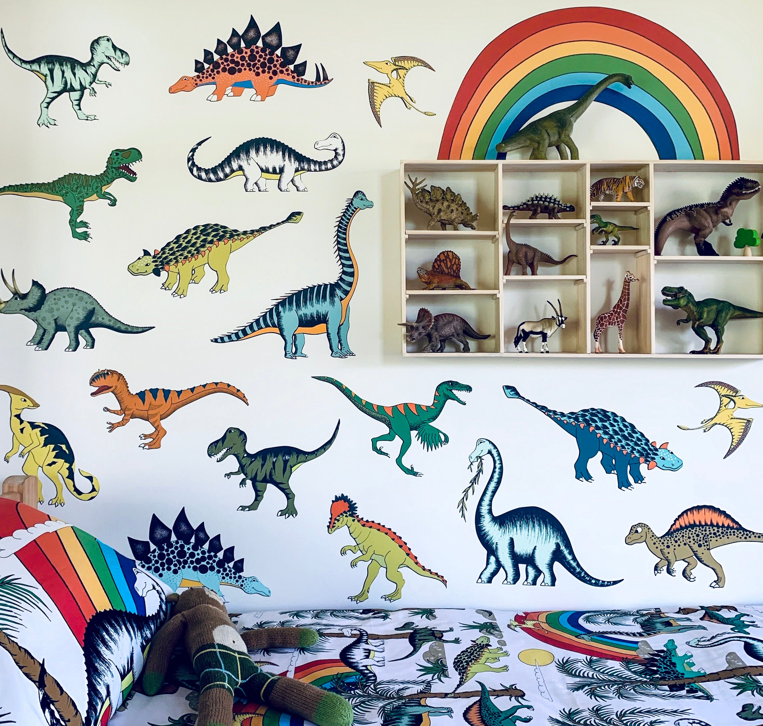 Decals - Dinosaur Mini's - 18 Pack