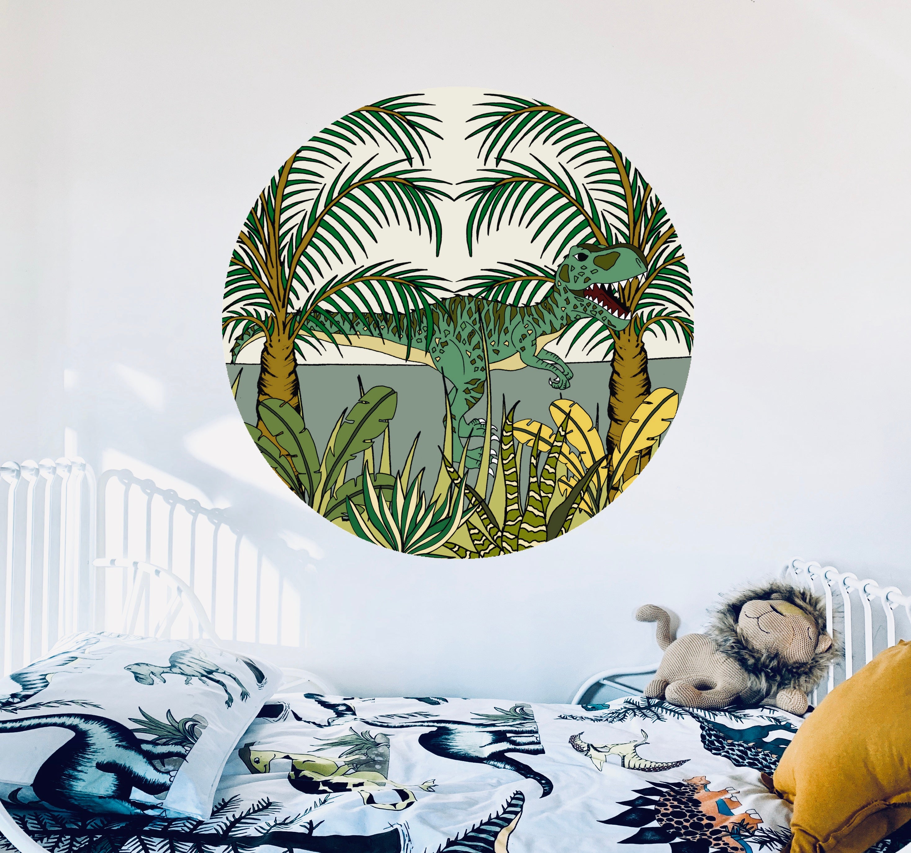 Decal Rounds - GIGANOTOSAURUS JUNGLE