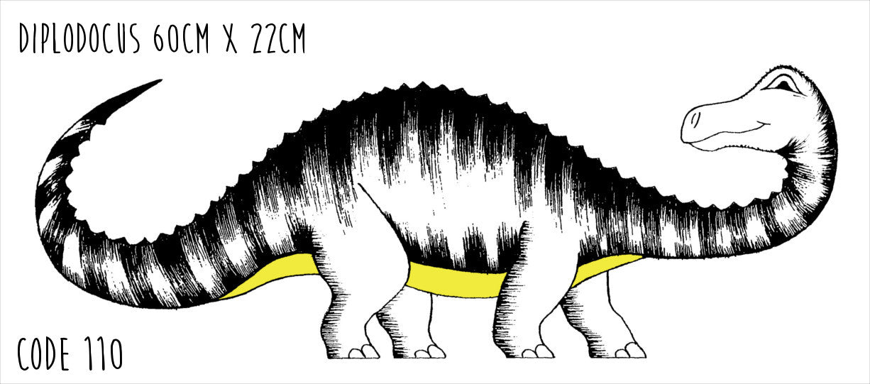 Decals - CUSTOM Dinosaur 4 Pack