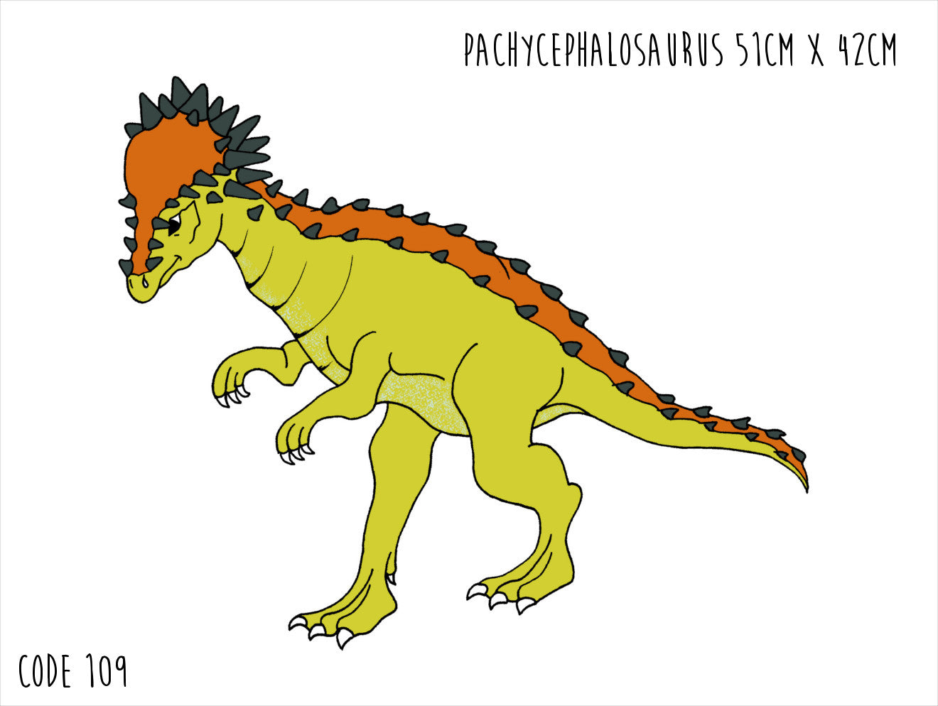 Decals - CUSTOM Dinosaur 4 Pack