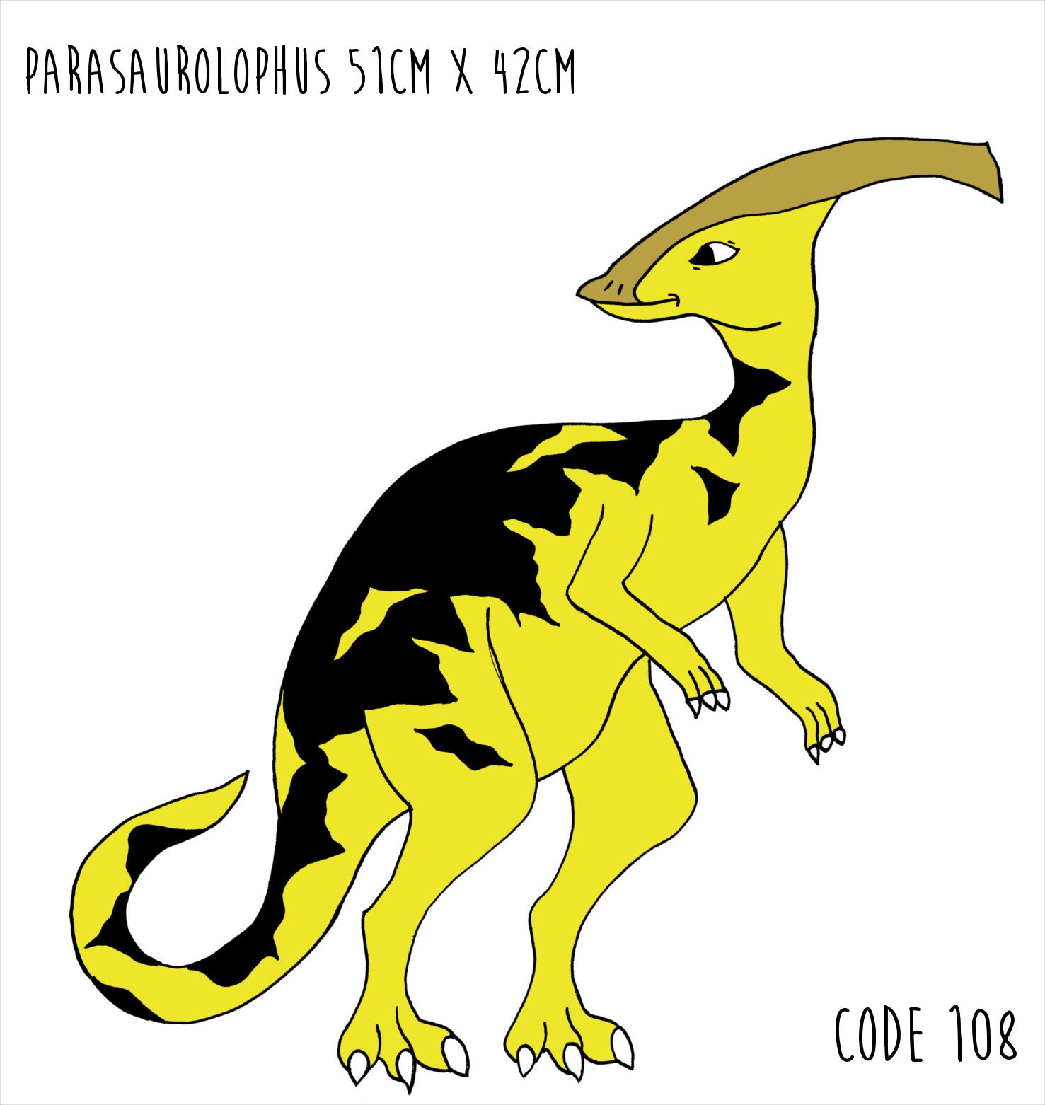Decals - CUSTOM Dinosaur 4 Pack