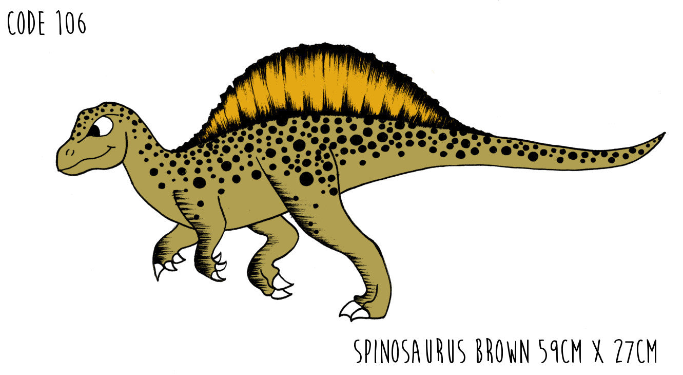 Decals - CUSTOM Dinosaur 4 Pack