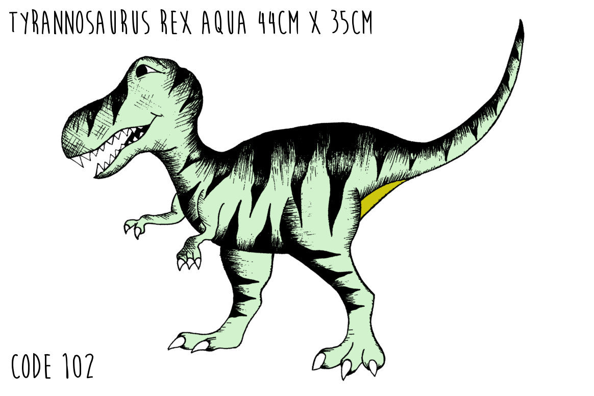 Decals - CUSTOM Dinosaur 4 Pack