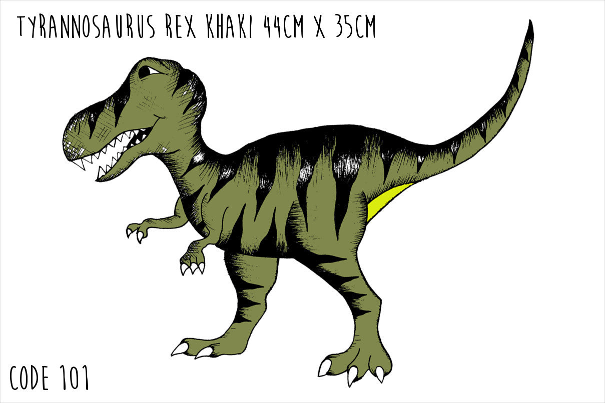 Decals - CUSTOM Dinosaur 4 Pack