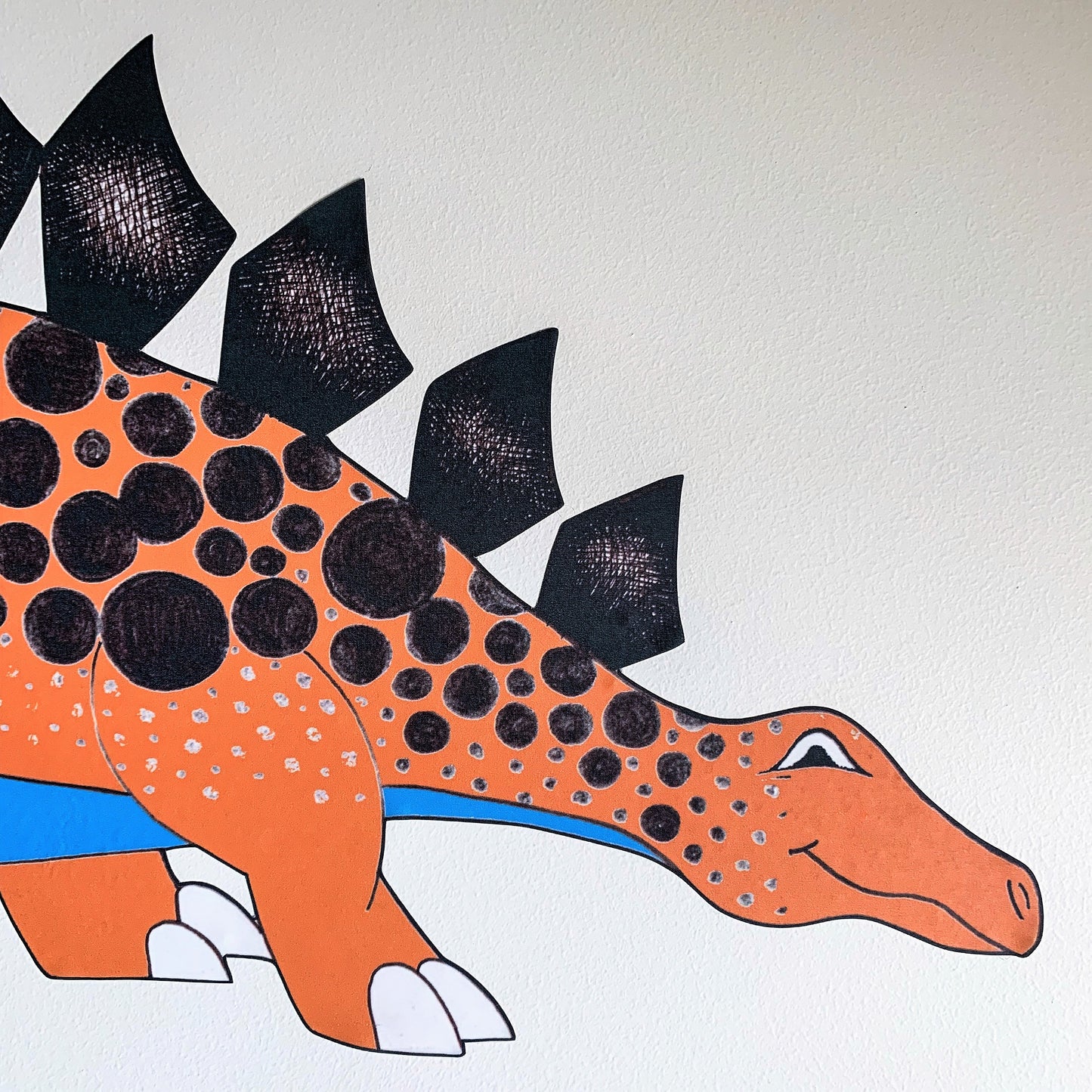 Decals - Dinosaur 4 Pack - Brontosaurus, Ankylosaurus, Stegosaurus & Velociraptor.