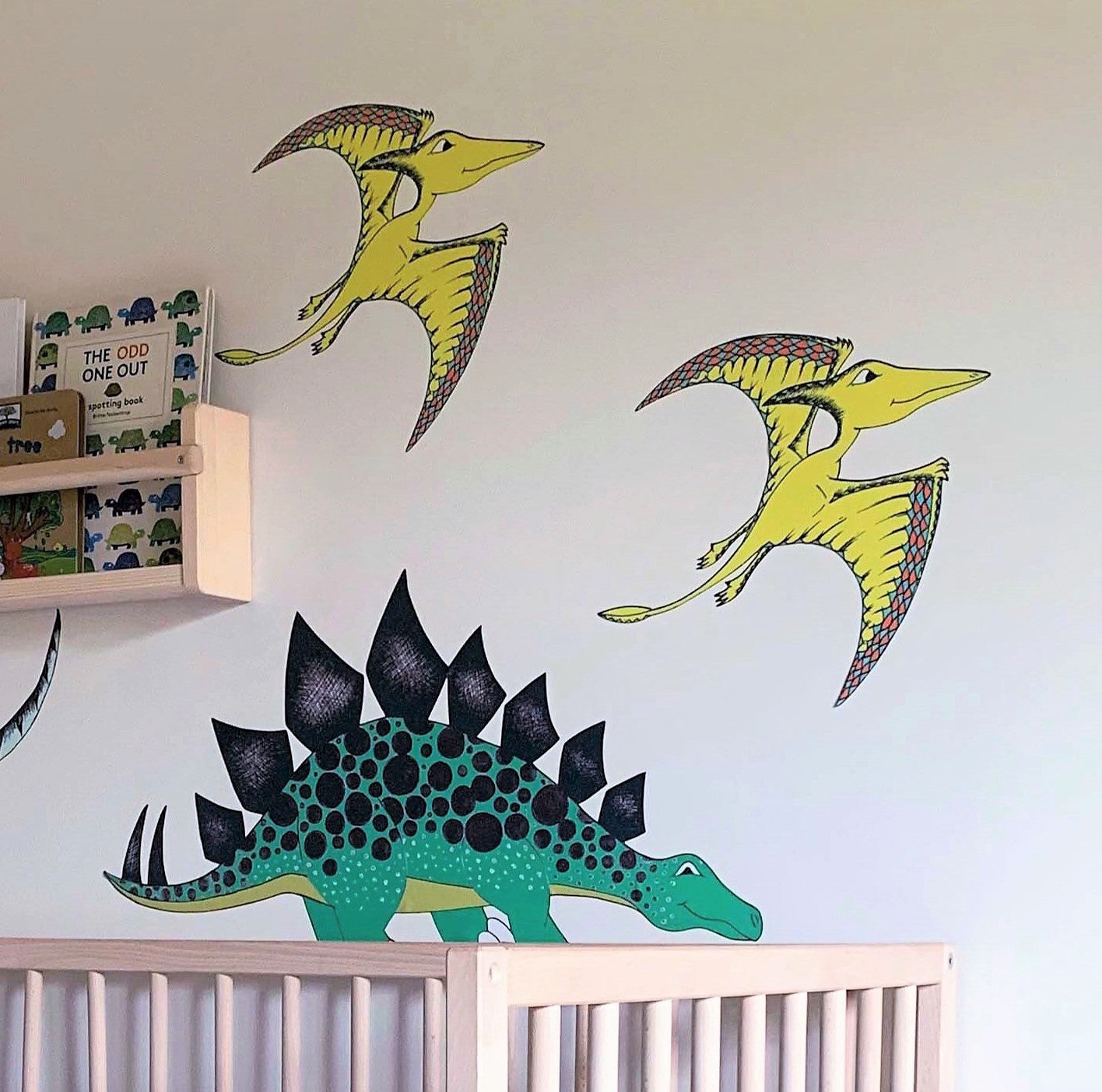 Decals - Dinosaur 5 Pack - Brachiosaurus, Tyrannosaurus Rex, Stegosaurus & Pterodactyls.