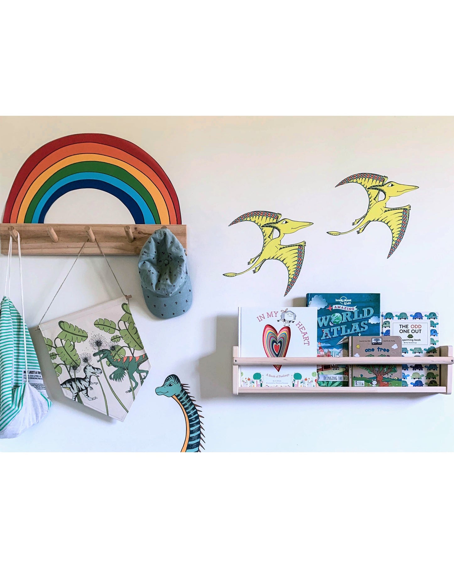 Decals - Dinosaur 5 Pack - Brachiosaurus, Tyrannosaurus Rex, Stegosaurus & Pterodactyls.