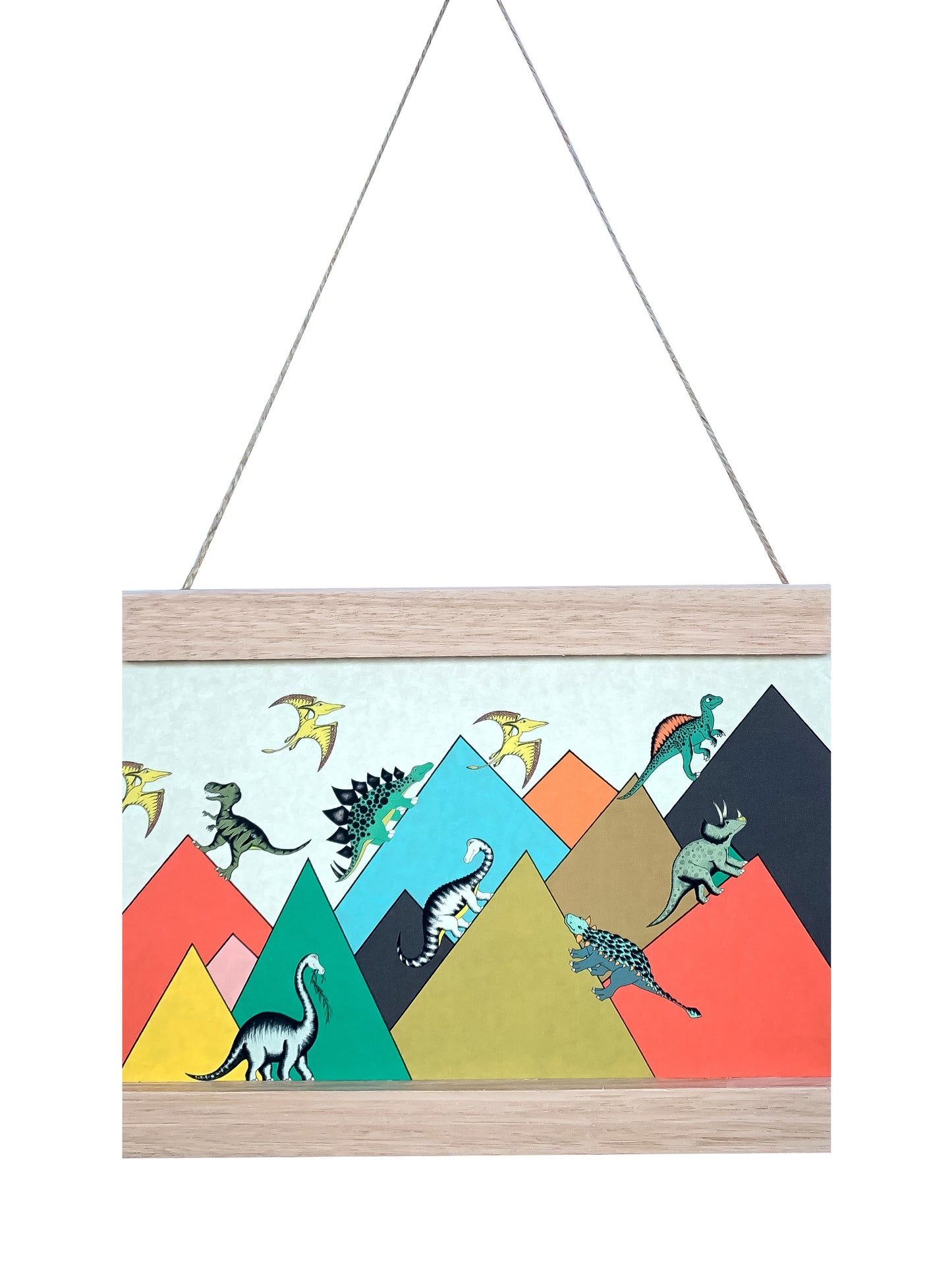 Dino Mini - Art Hanger - King Of The Mountains
