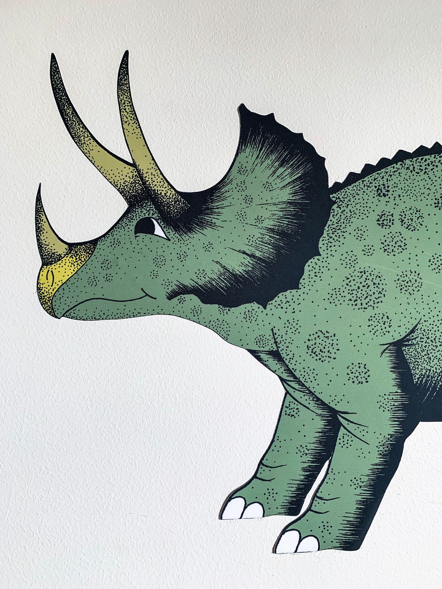 Decals - Dinosaur 5 Pack - Triceratops, Brontosaurus, Spinosaurus, Stegosaurus & Tyrannosaurus Rex.