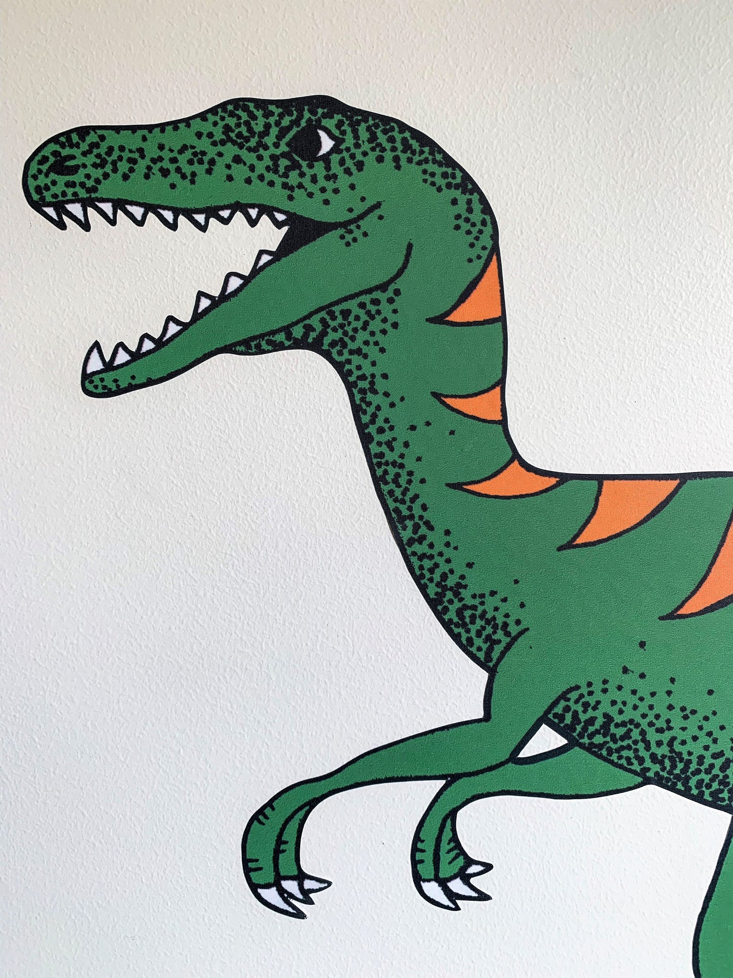 Decals - Dinosaur 4 Pack - Brontosaurus, Ankylosaurus, Stegosaurus & Velociraptor.
