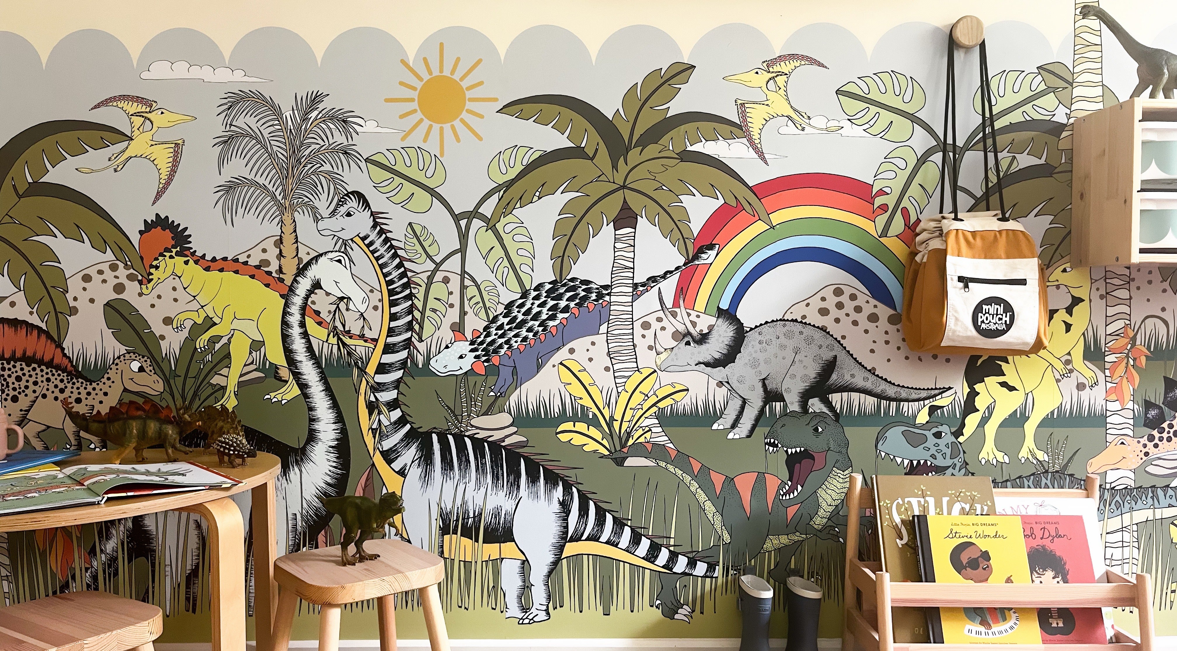 Decals Dinosaur Adventures Wall Mural