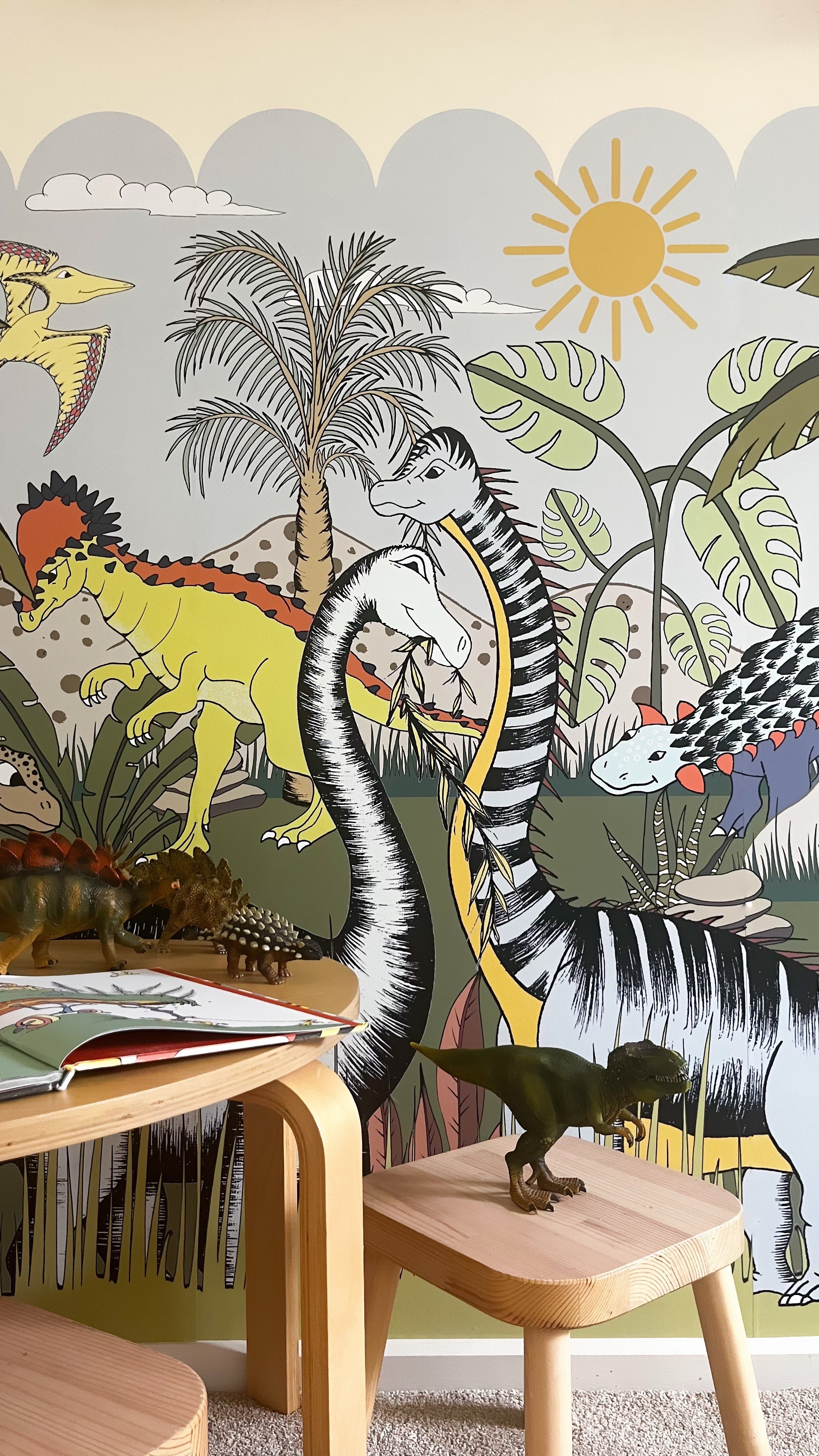 Decals Dinosaur Adventures Wall Mural