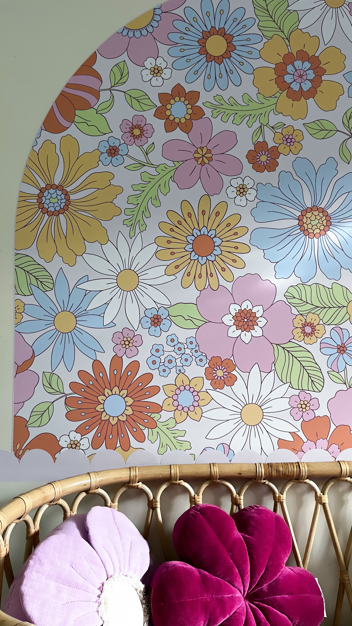 Decals - Arch Flower Child